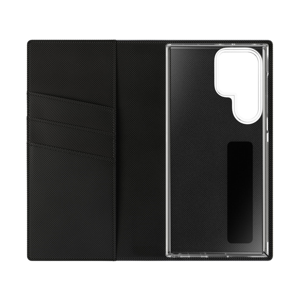 Flip Case – 'Touch Her & Die' Gothic Rose Wallet Phone Case