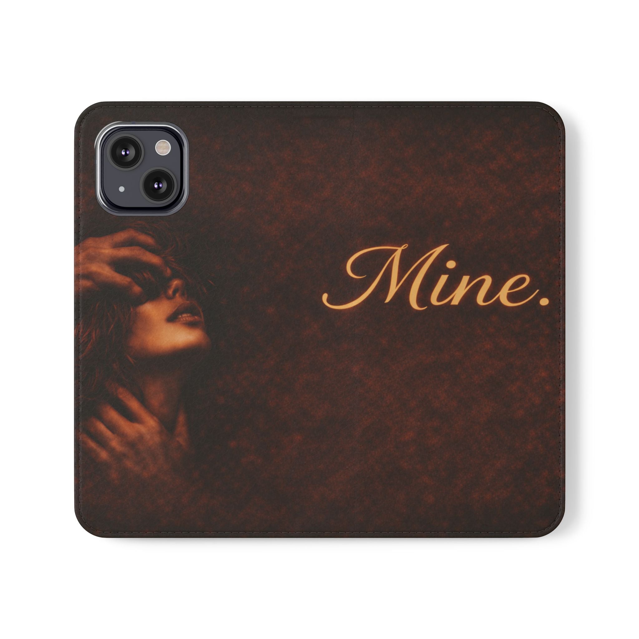 Mine. Leather Wallet Phone Case