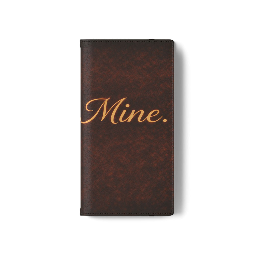 Mine. Leather Wallet Phone Case