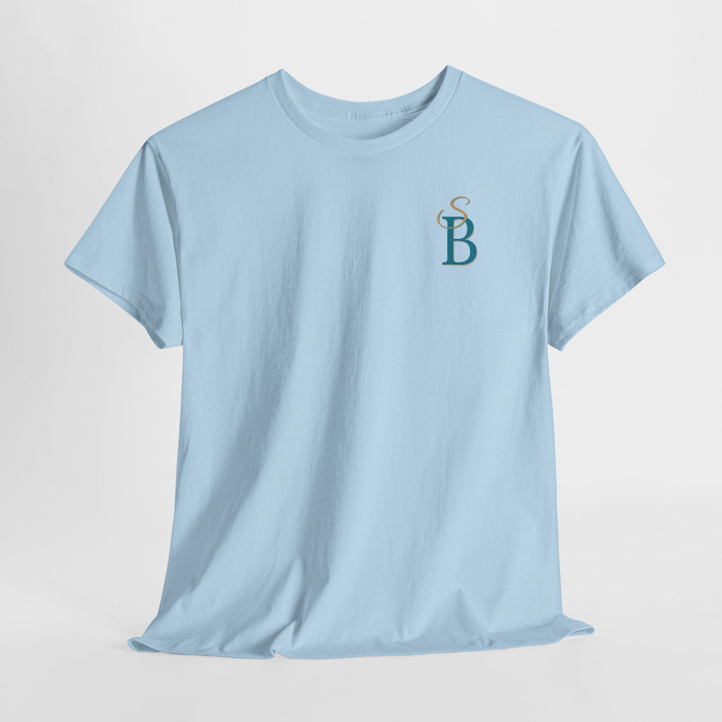 Slow Burn Tee — "Slow Burn Ruins Me Slowly" Minimal Chest Monogram T‑Shirt