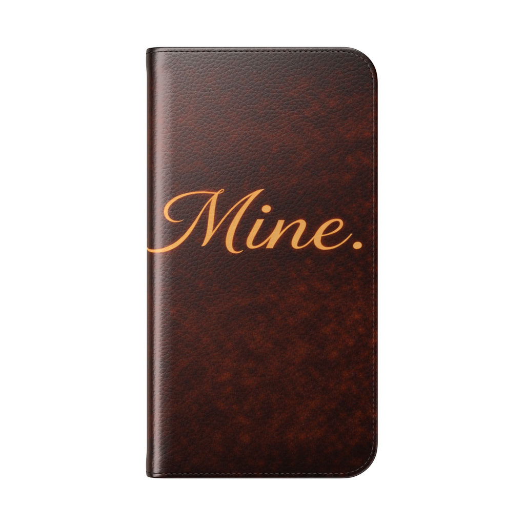Mine. Leather Wallet Phone Case