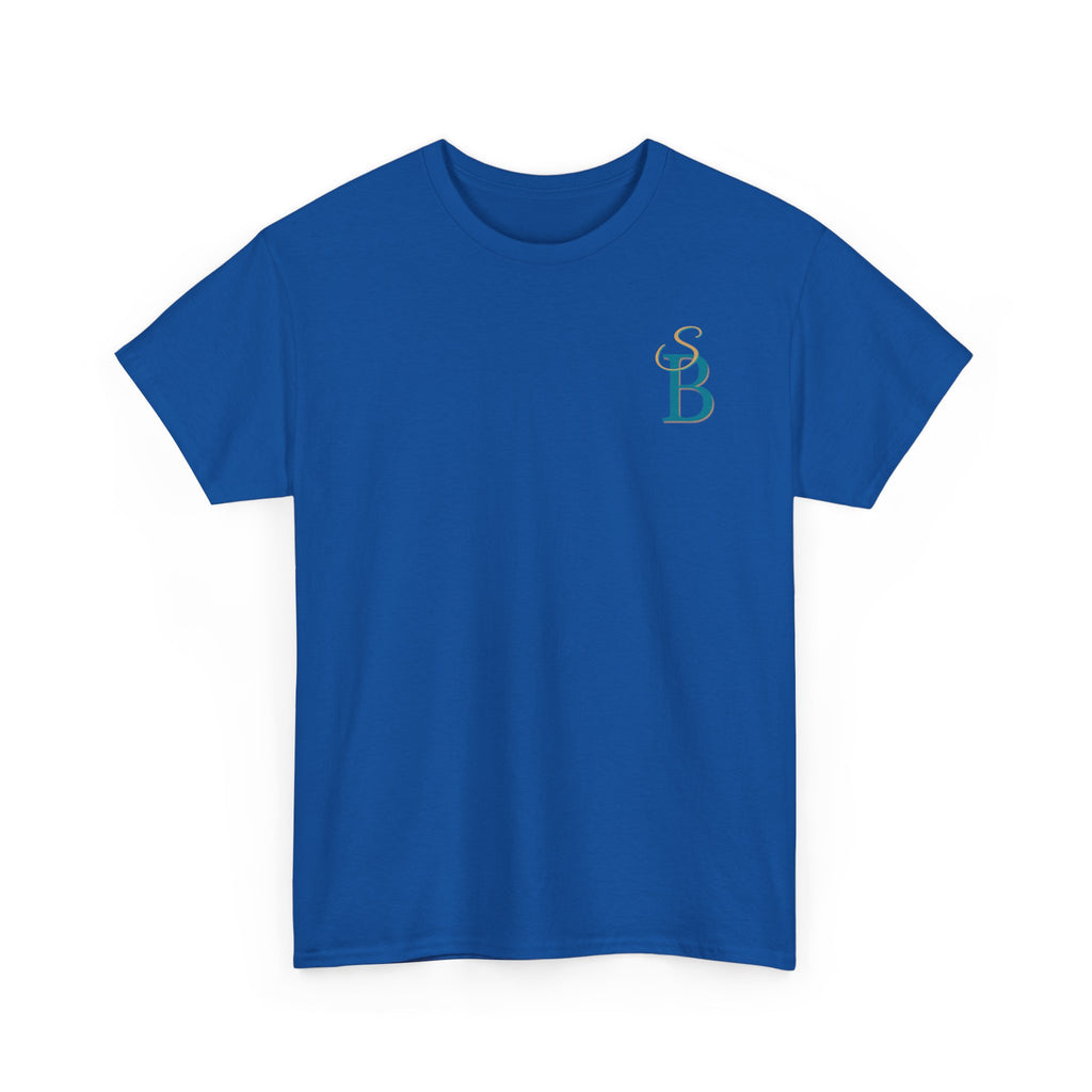 Slow Burn Tee — "Slow Burn Ruins Me Slowly" Minimal Chest Monogram T‑Shirt