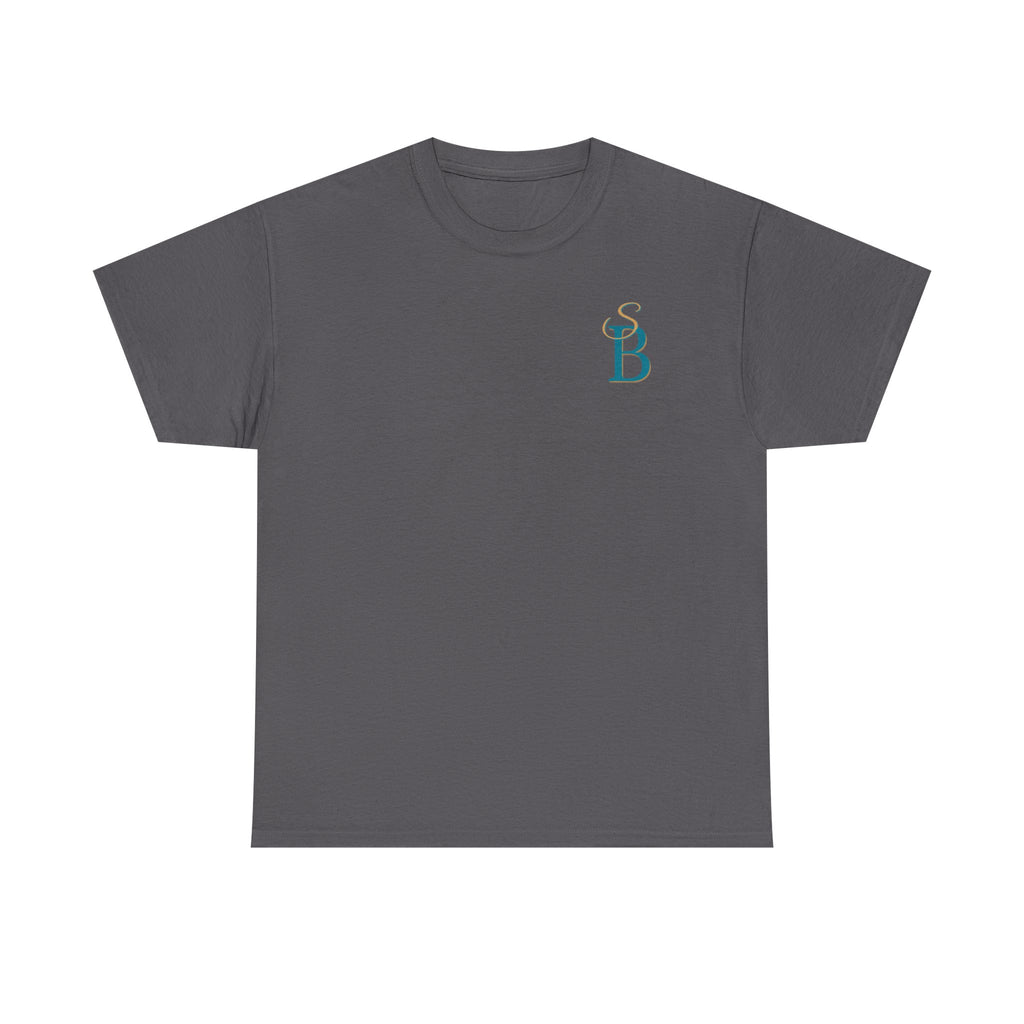 Slow Burn Tee — "Slow Burn Ruins Me Slowly" Minimal Chest Monogram T‑Shirt