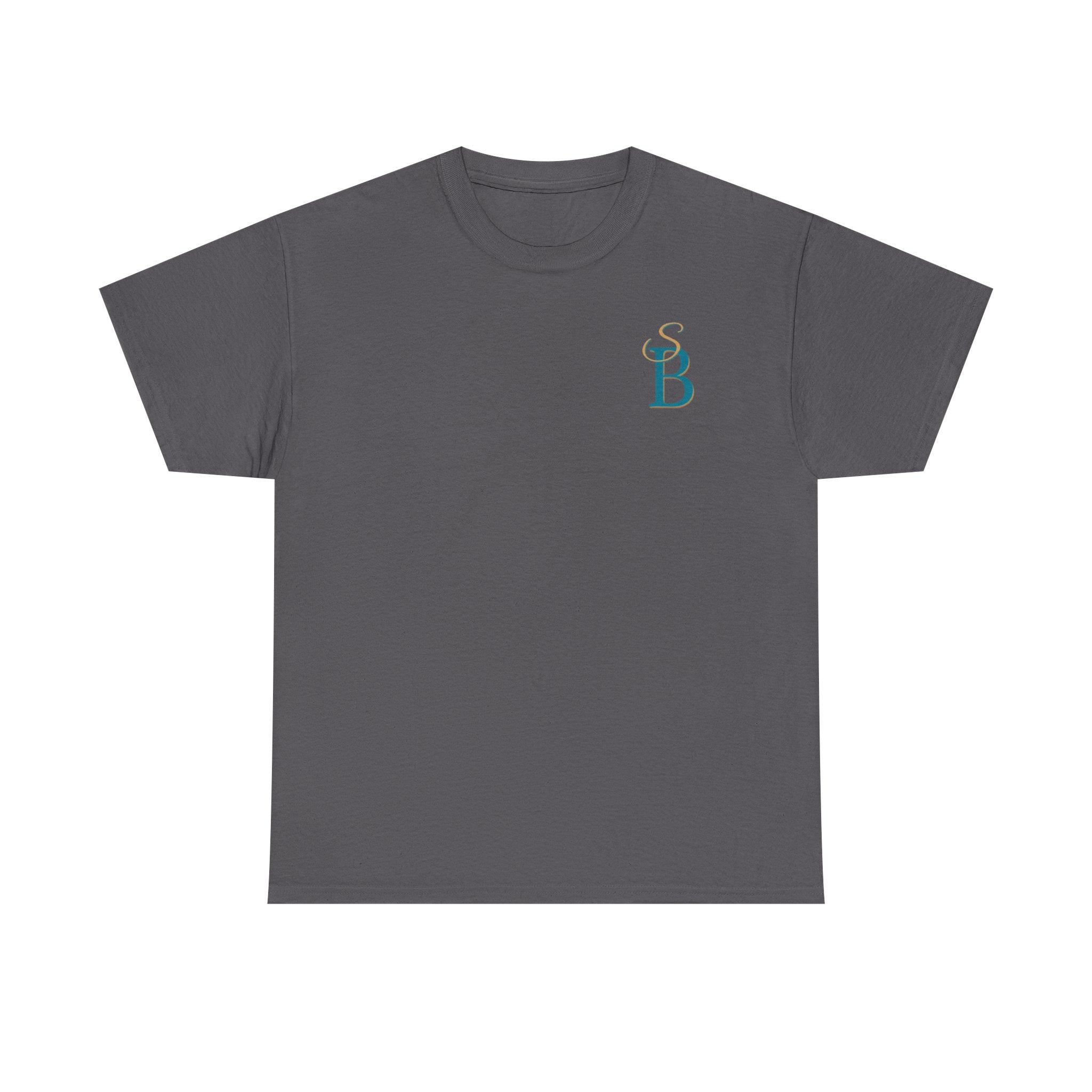 Slow Burn Tee — "Slow Burn Ruins Me Slowly" Minimal Chest Monogram T‑Shirt