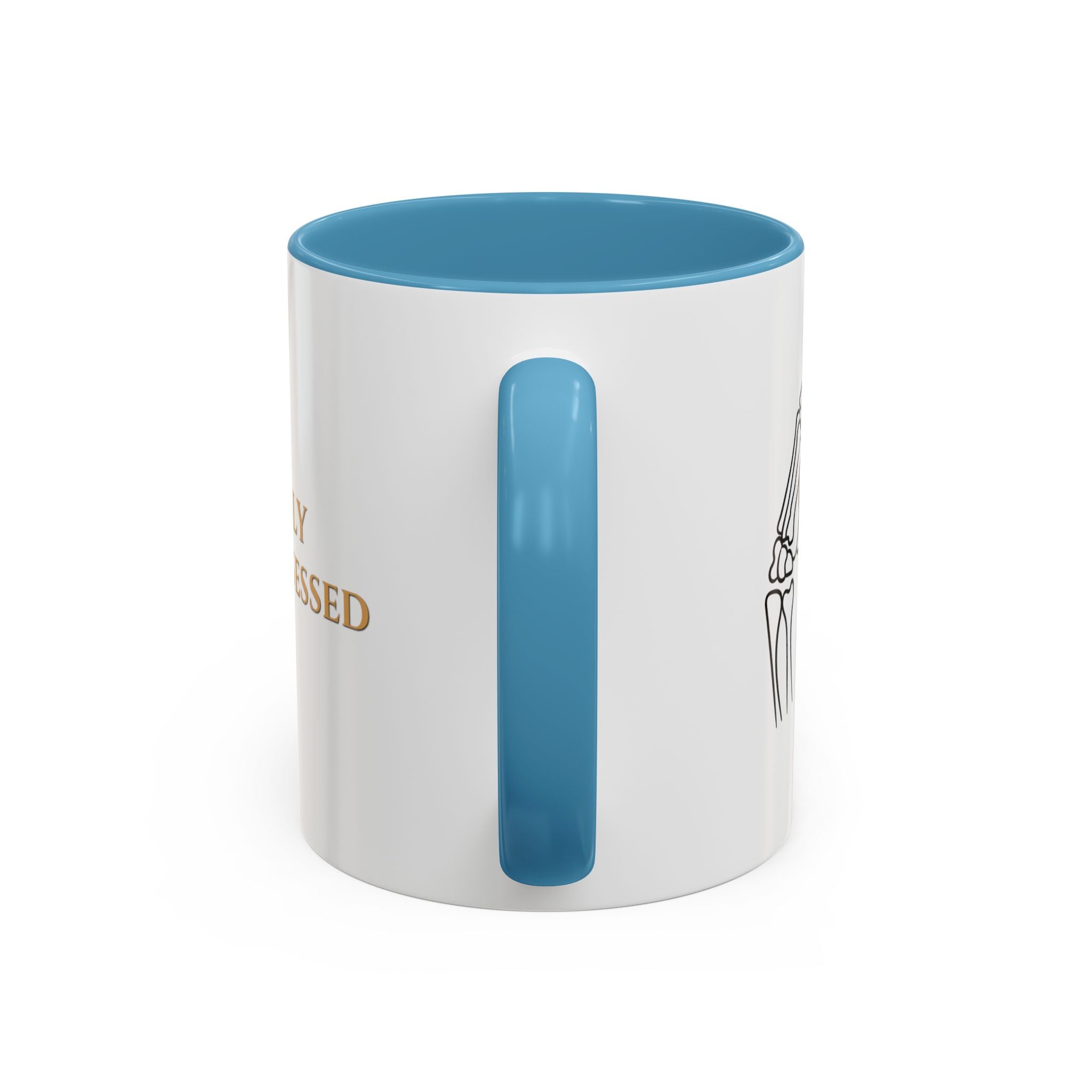 Sip Boldly Stay Obsessed Accent Coffee Mug