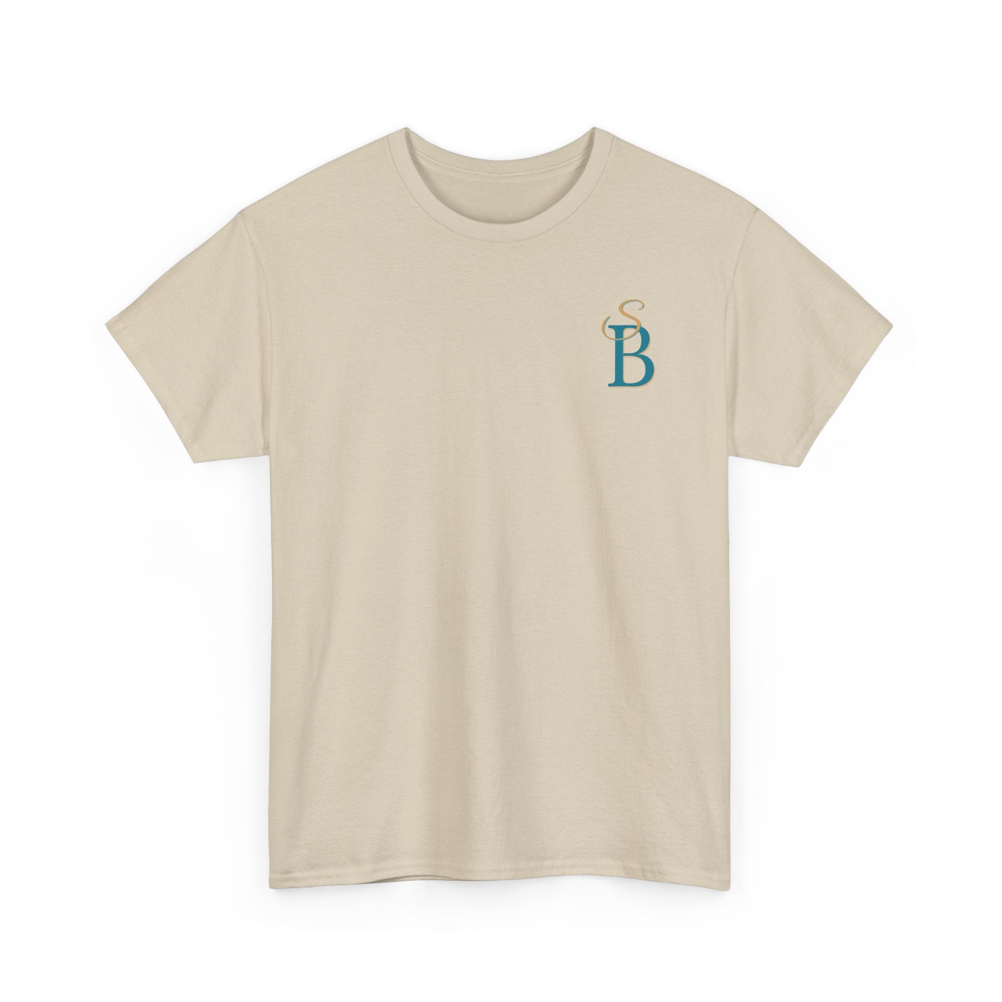 Slow Burn Tee — "Slow Burn Ruins Me Slowly" Minimal Chest Monogram T‑Shirt