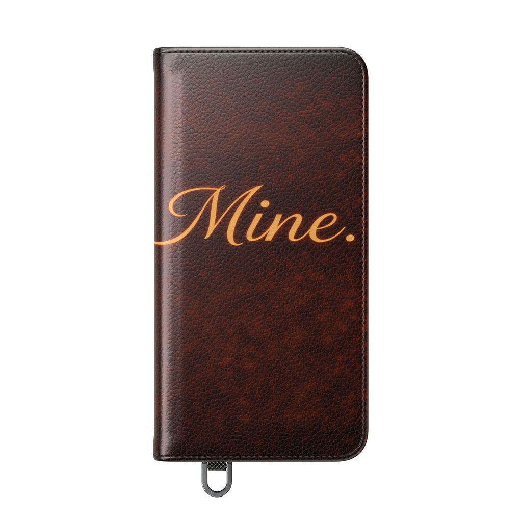 Mine. Leather Wallet Phone Case