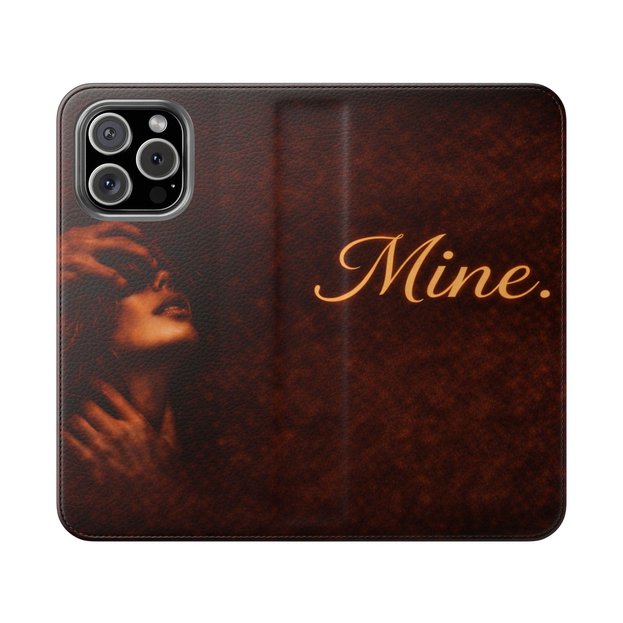 Mine. Leather Wallet Phone Case