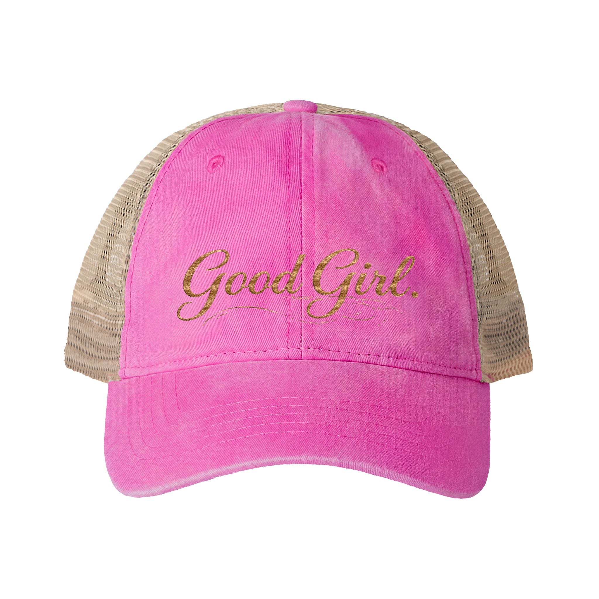 Good Girl.  Mesh-Back Cap