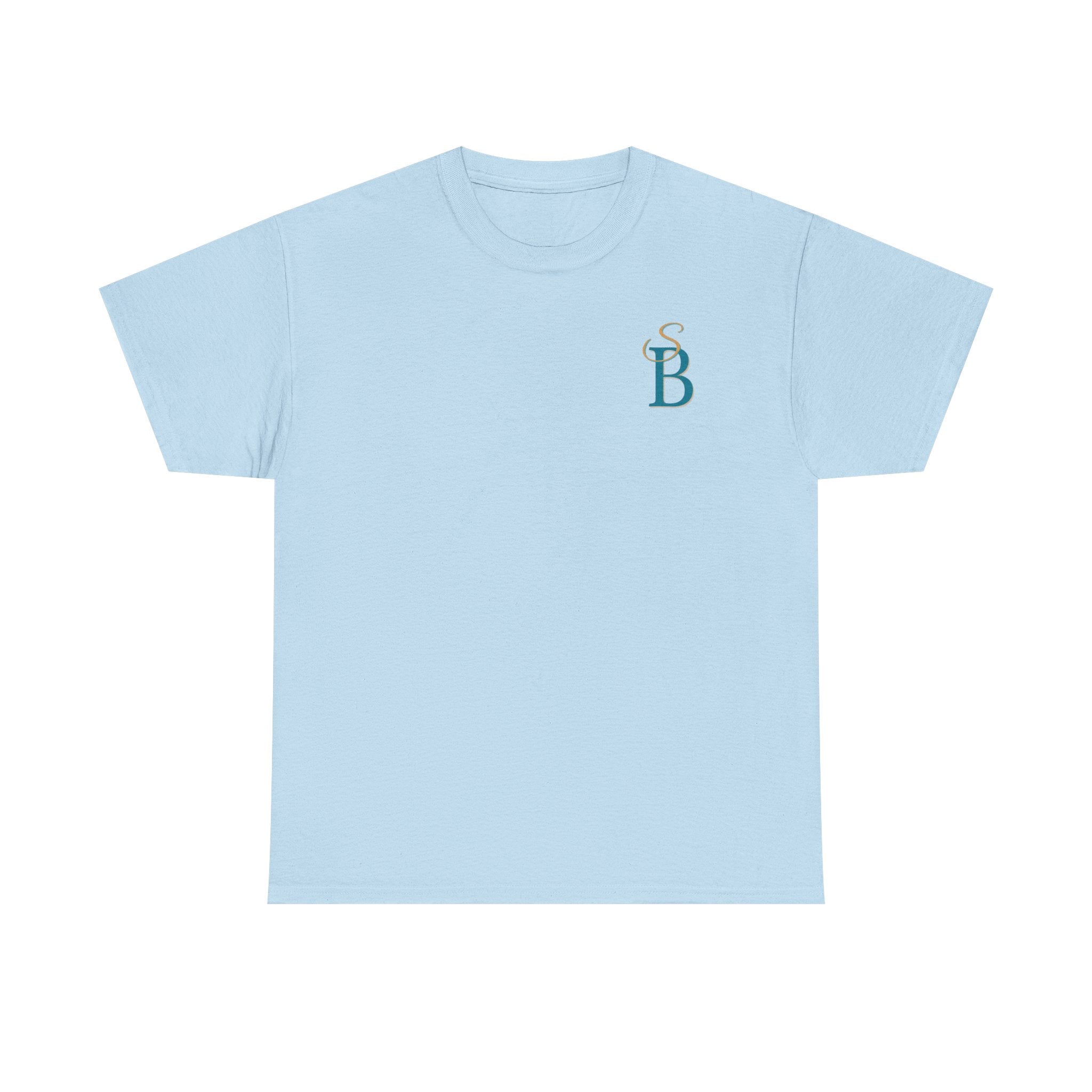 Slow Burn Tee — "Slow Burn Ruins Me Slowly" Minimal Chest Monogram T‑Shirt