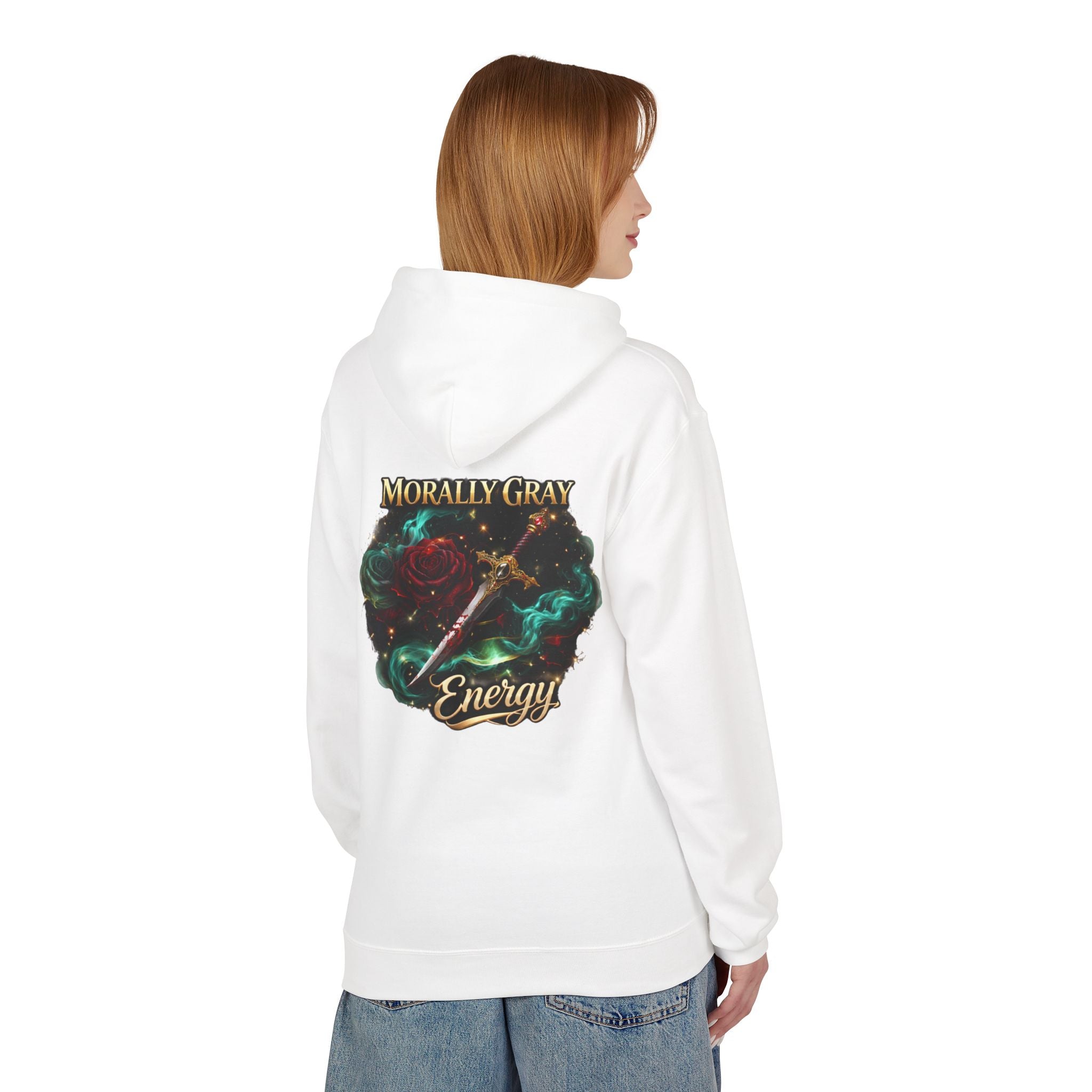 Hoodie — 'Feed Your Obsession/Morally Gray Energy