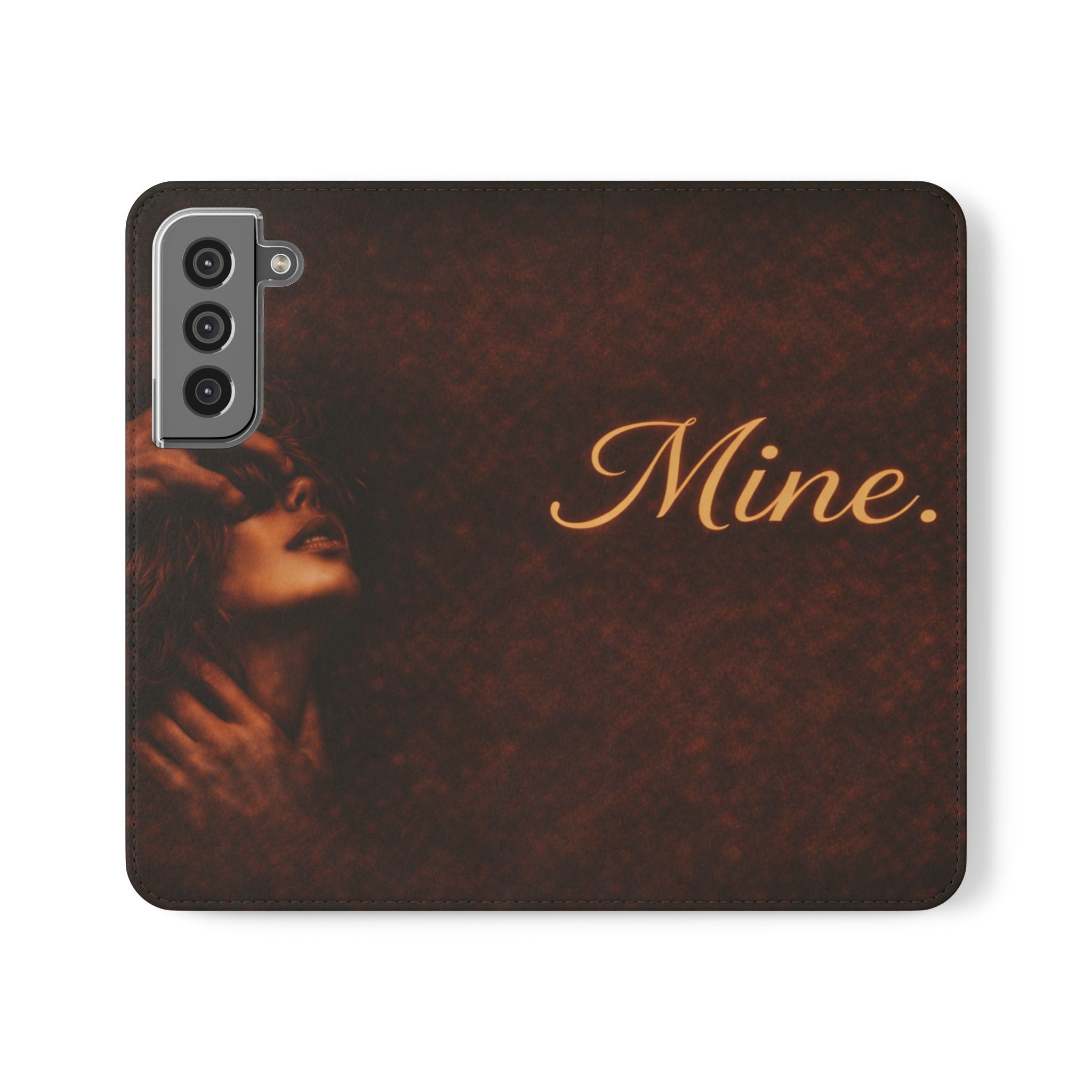 Mine. Leather Wallet Phone Case