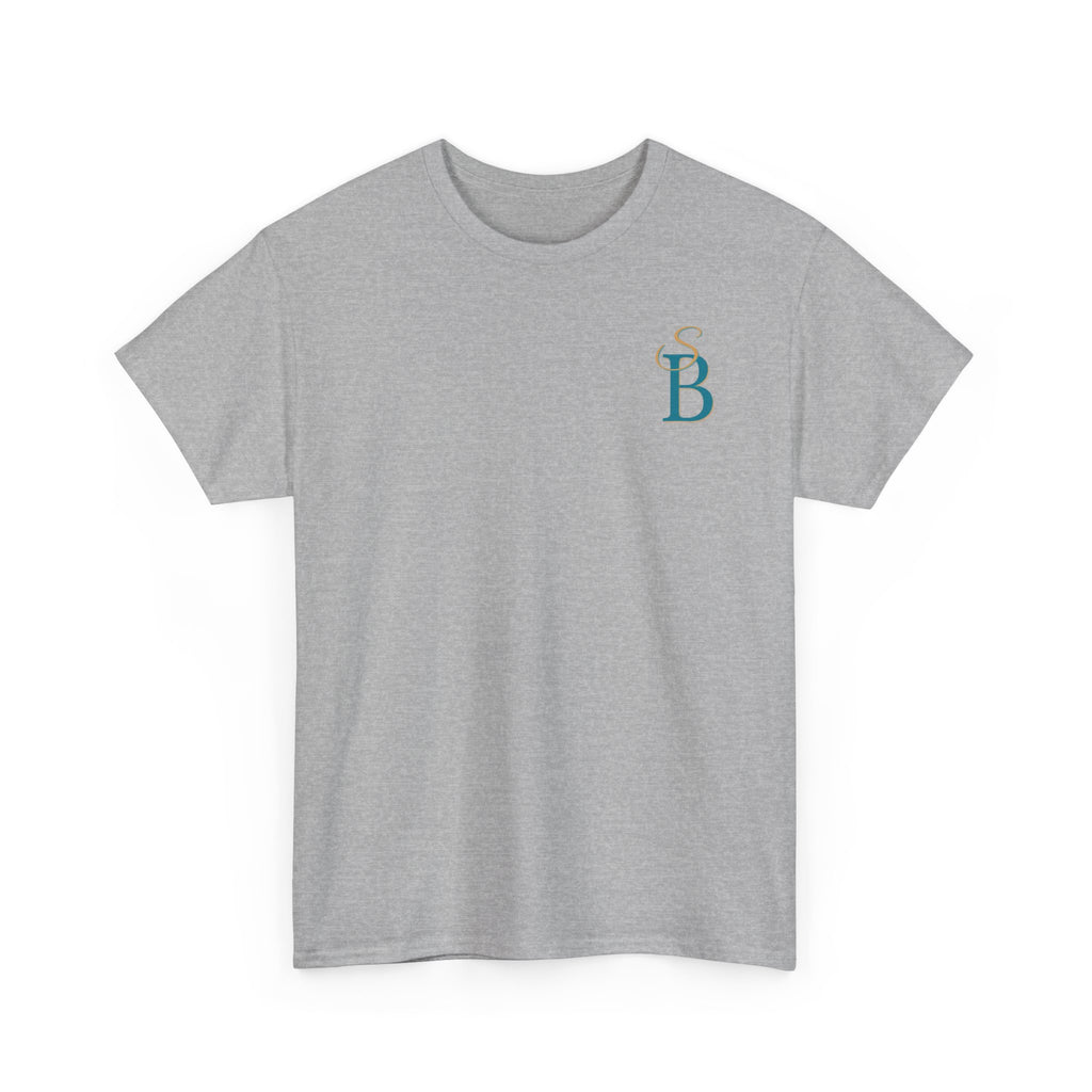 Slow Burn Tee — "Slow Burn Ruins Me Slowly" Minimal Chest Monogram T‑Shirt