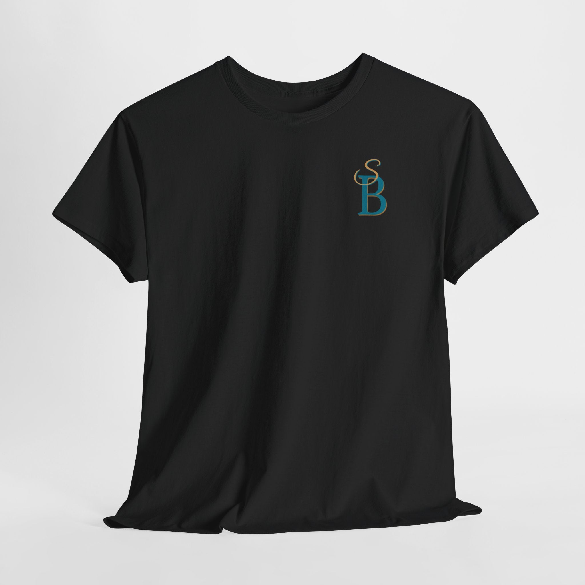 Slow Burn Tee — "Slow Burn Ruins Me Slowly" Minimal Chest Monogram T‑Shirt