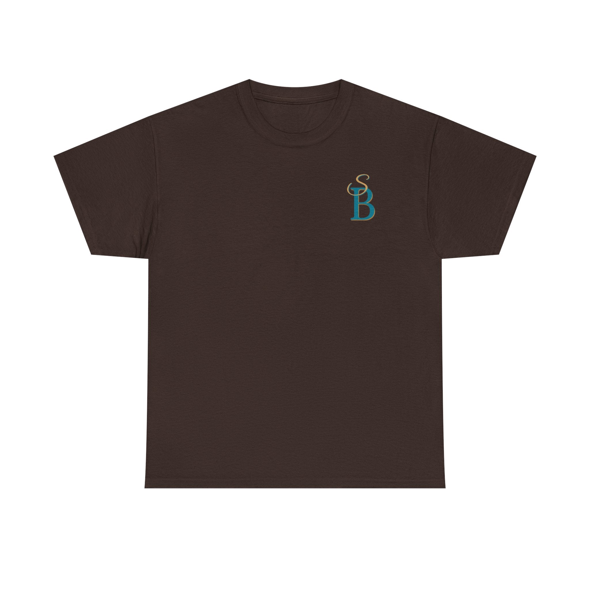 Slow Burn Tee — "Slow Burn Ruins Me Slowly" Minimal Chest Monogram T‑Shirt
