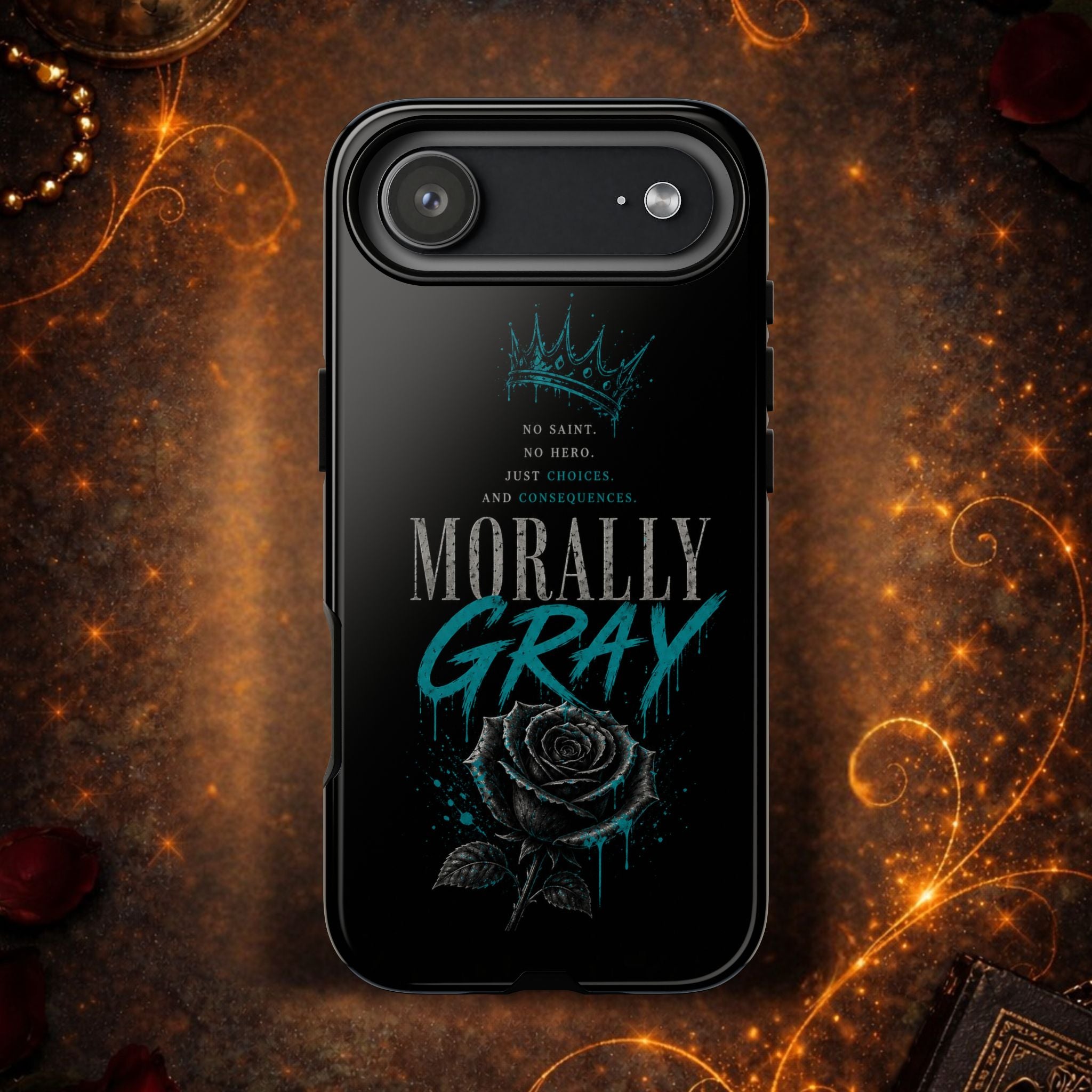 Morally Gray Rose phone case | Tough Cases