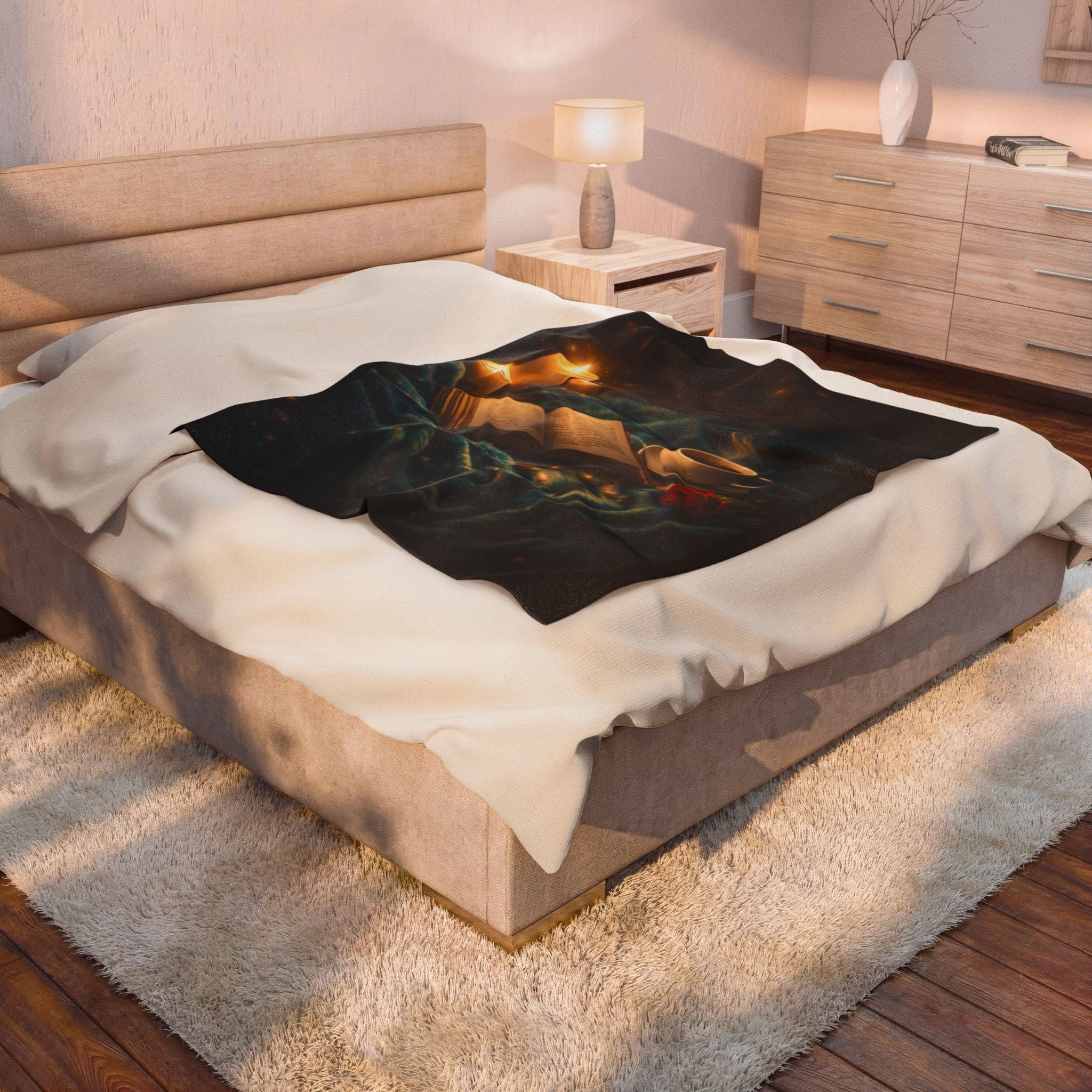 Cozy Reading Throw for Book Lovers