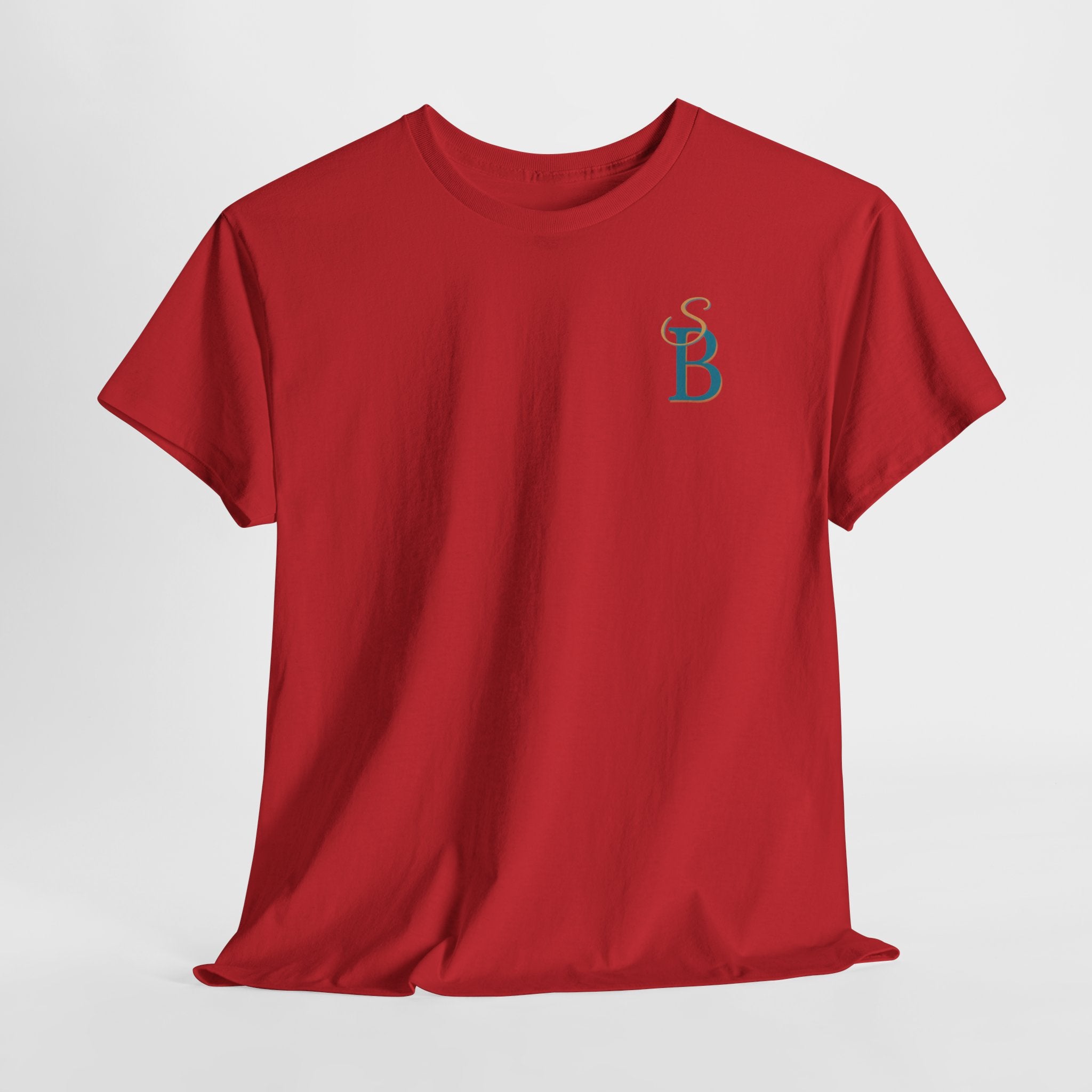 Slow Burn Tee — "Slow Burn Ruins Me Slowly" Minimal Chest Monogram T‑Shirt