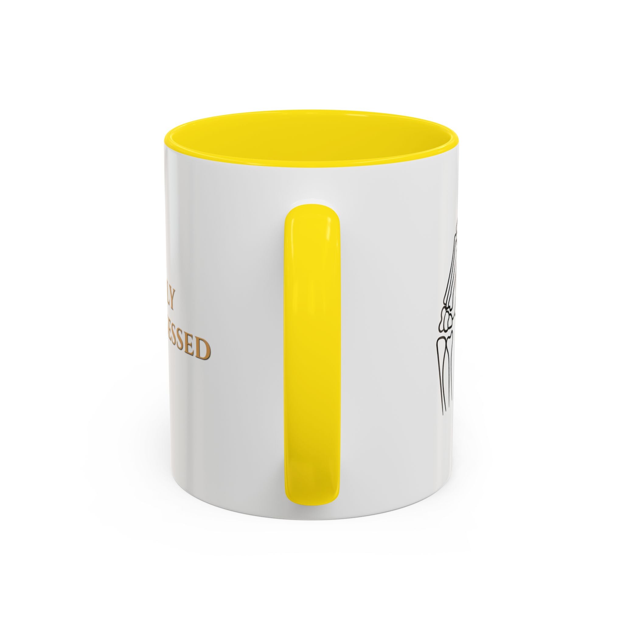 Sip Boldly Stay Obsessed Accent Coffee Mug