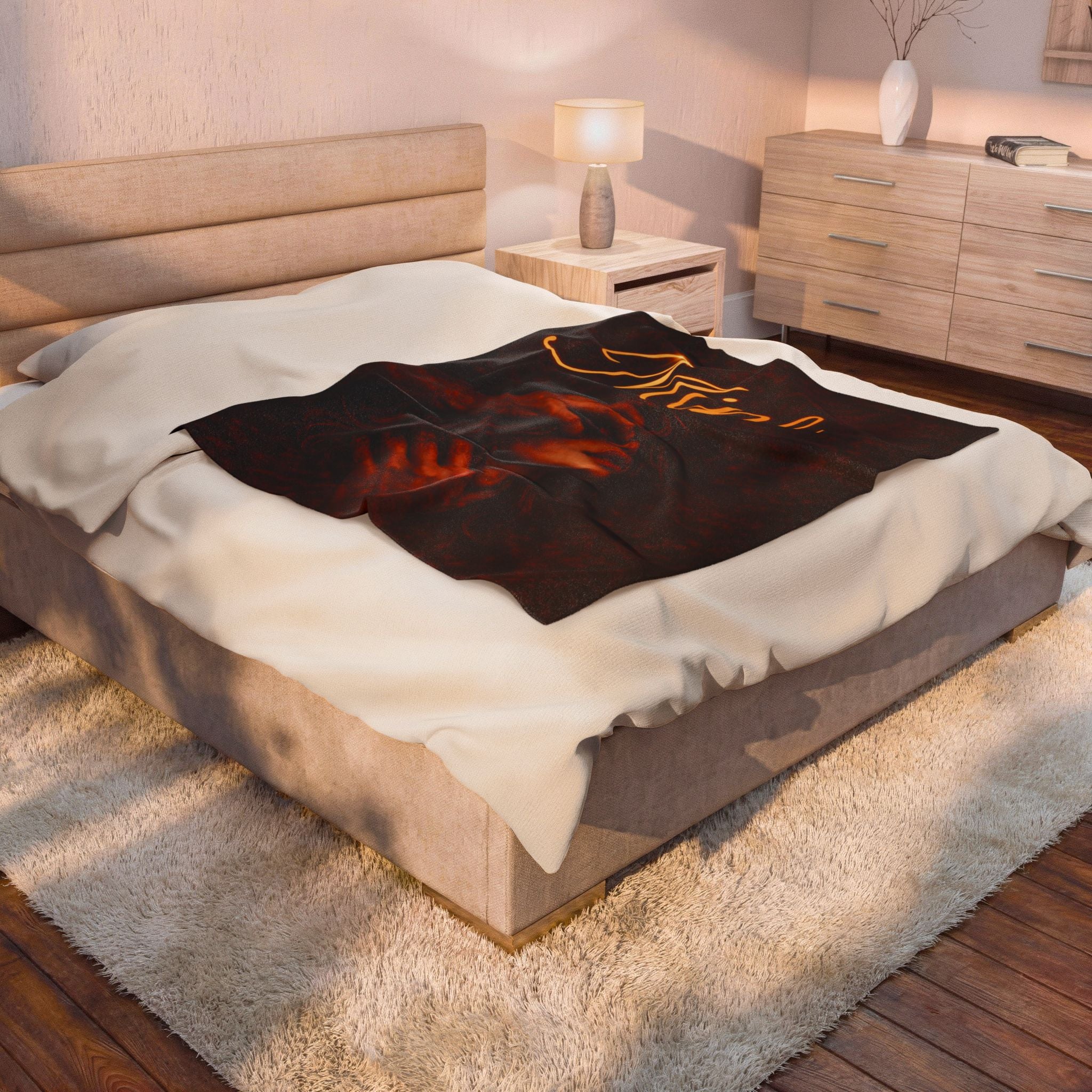 Mine. Dark Romantic Throw