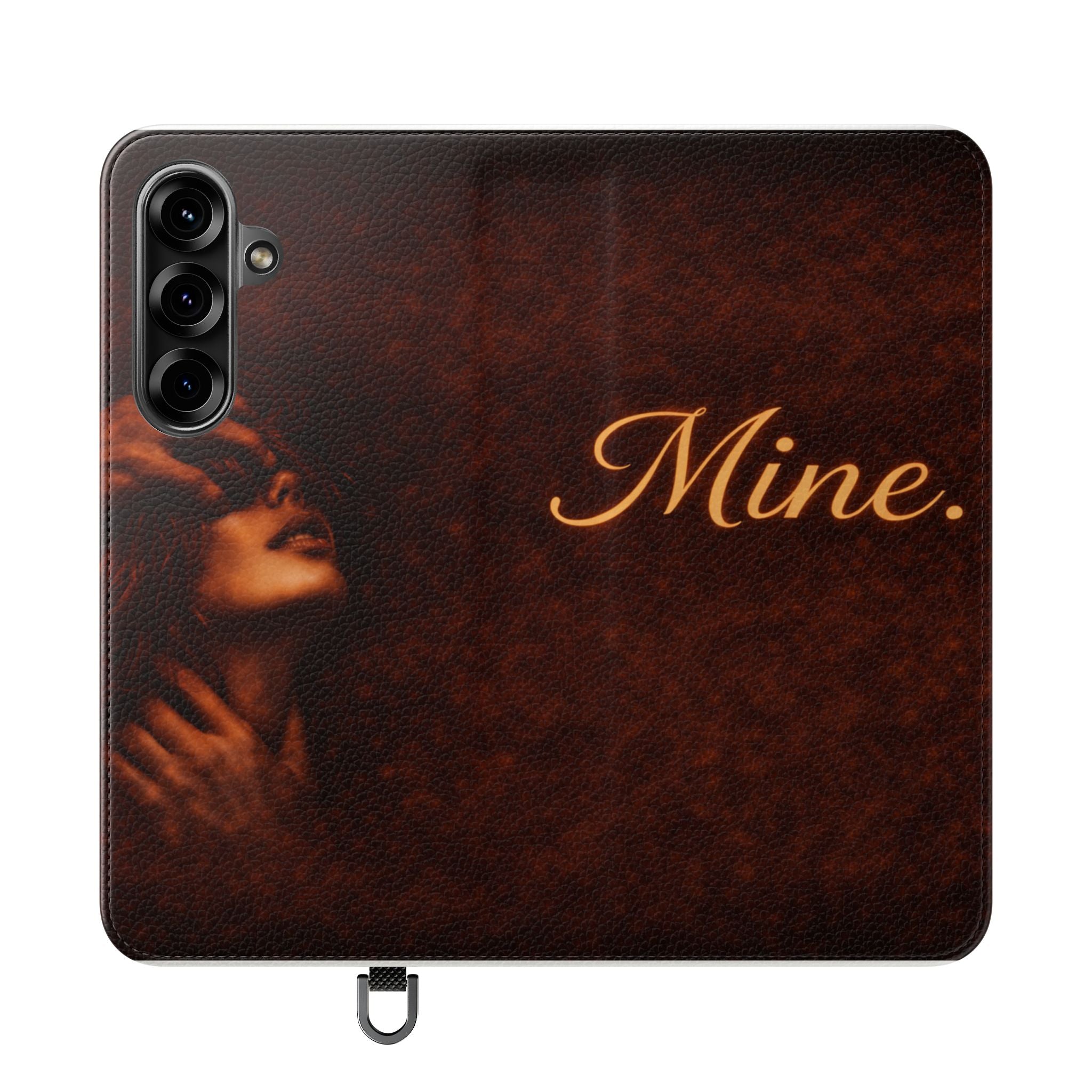 Mine. Leather Wallet Phone Case