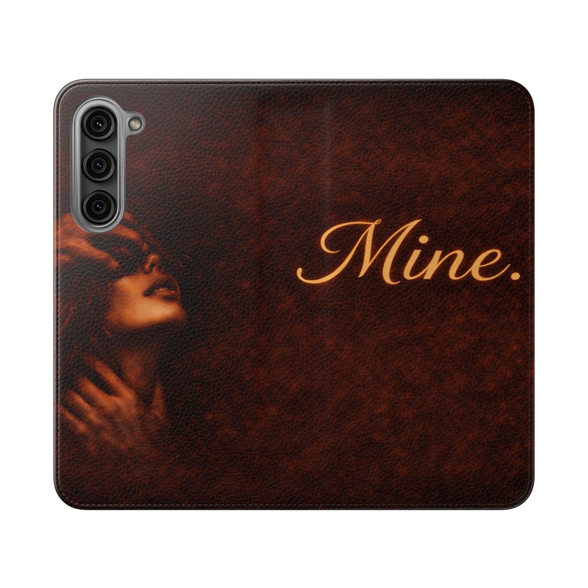 Mine. Leather Wallet Phone Case