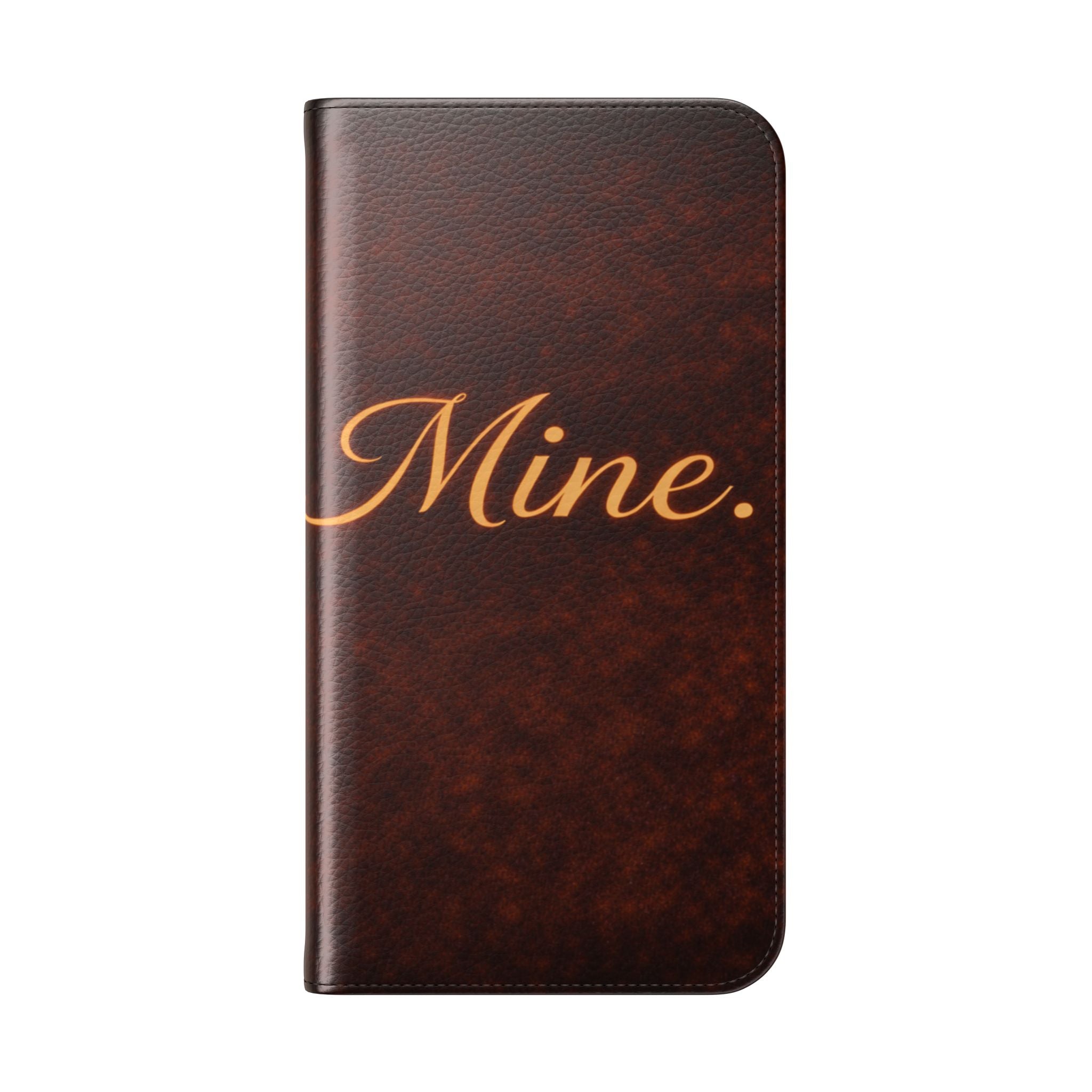 Mine. Leather Wallet Phone Case