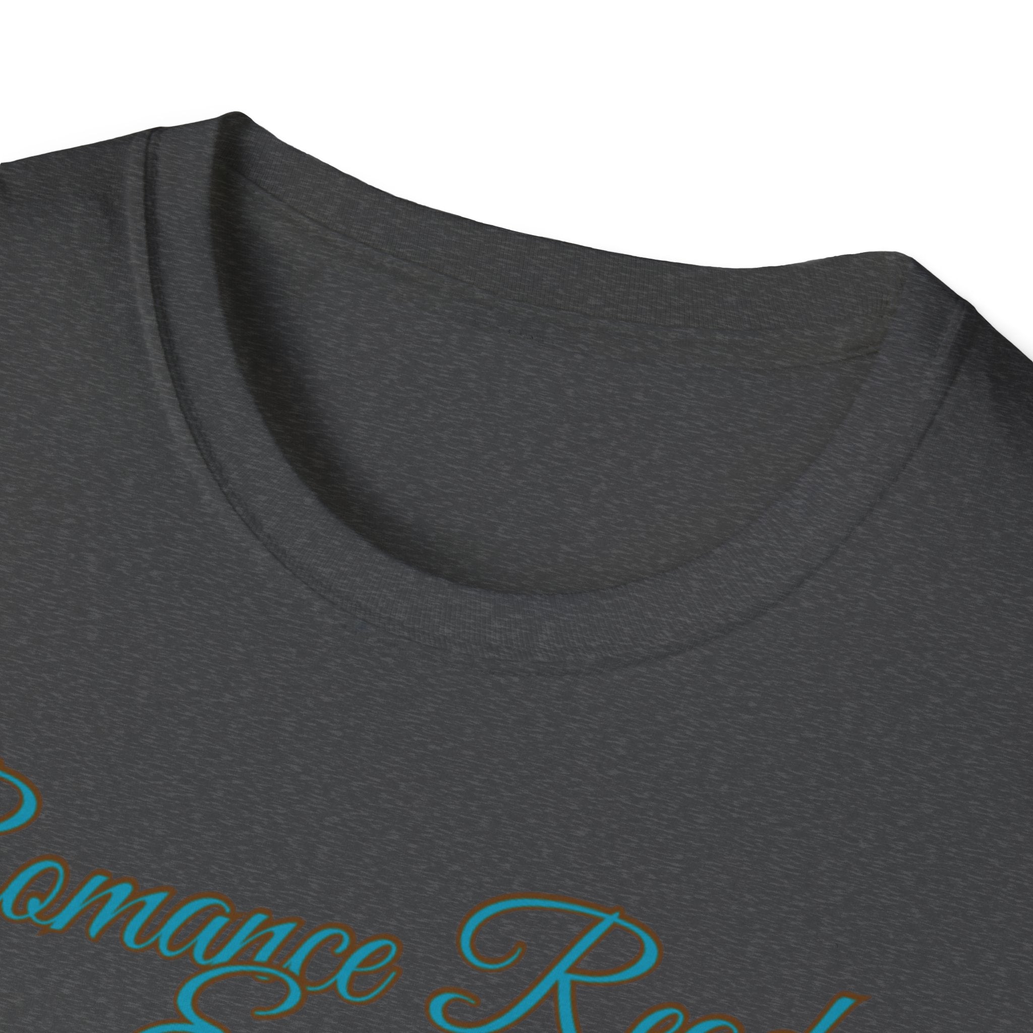 Romance Reader Energy T-Shirt (Teal text)