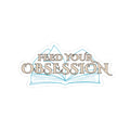 Feed Your Obsession Kiss-Cut Sticker — Book Lover Aesthetic Laptop Decal