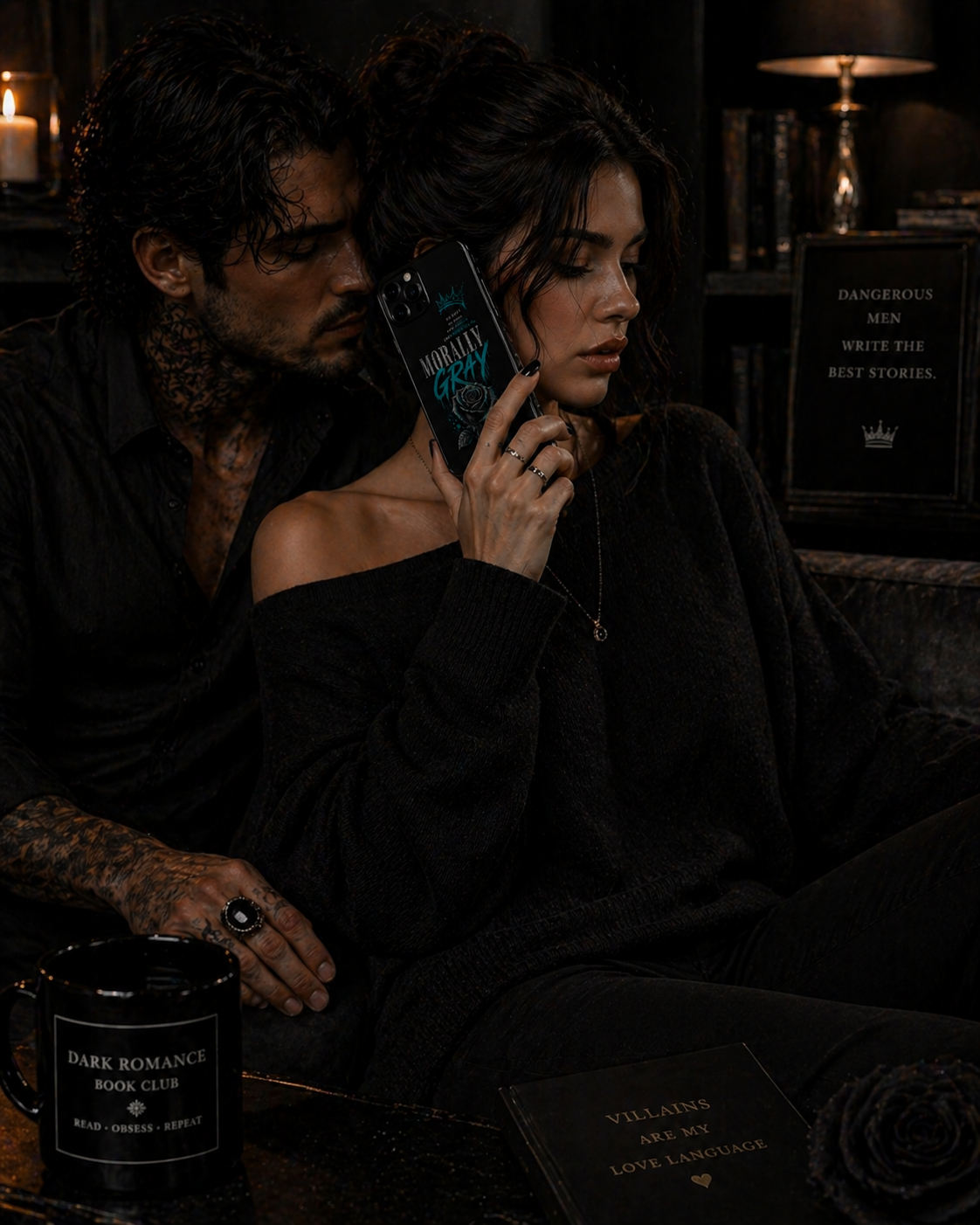 Morally Gray Rose phone case | Tough Cases