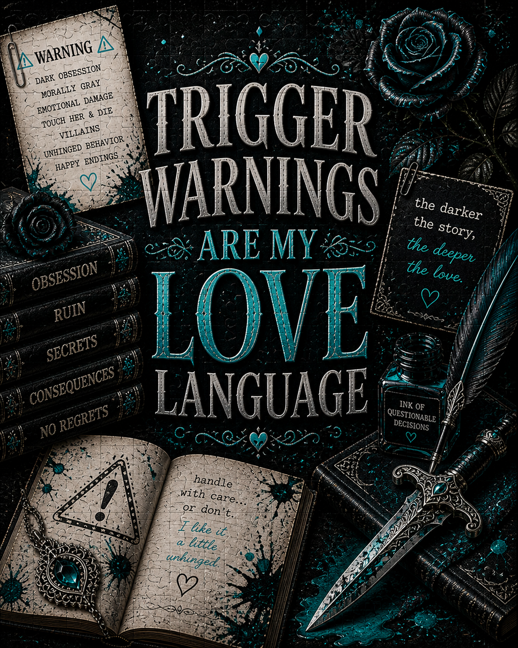 Trigger Warnings Are My Love Language Puzzle
