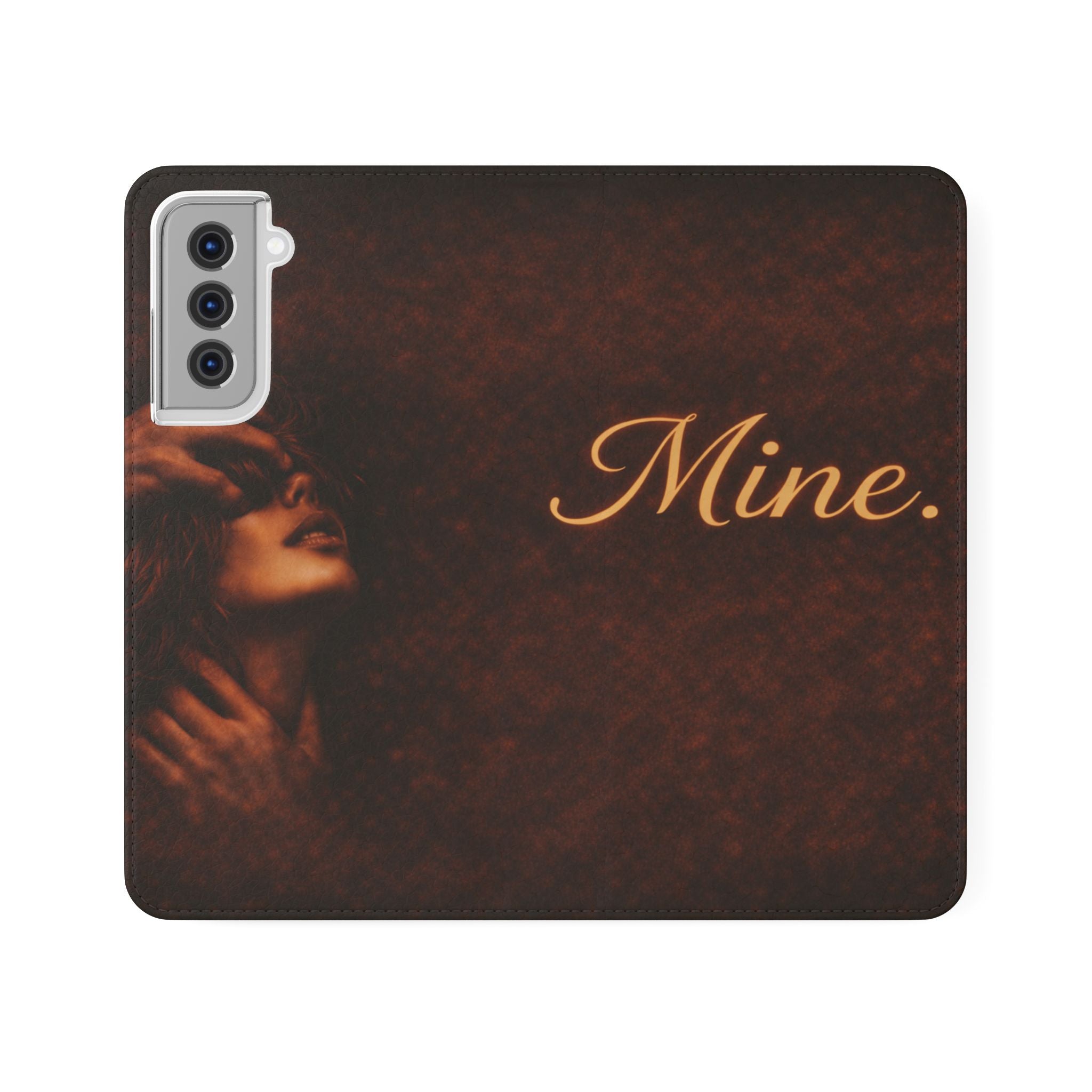 Mine. Leather Wallet Phone Case
