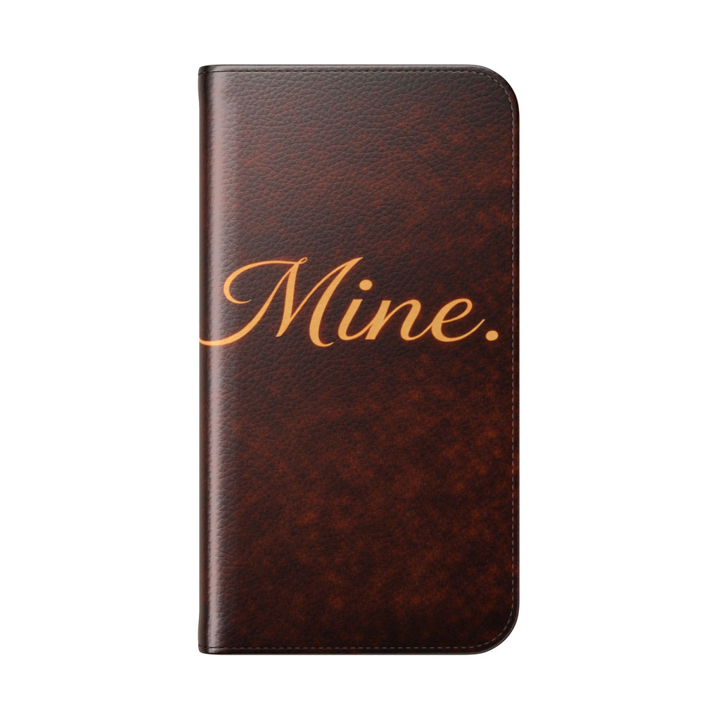 Mine. Leather Wallet Phone Case