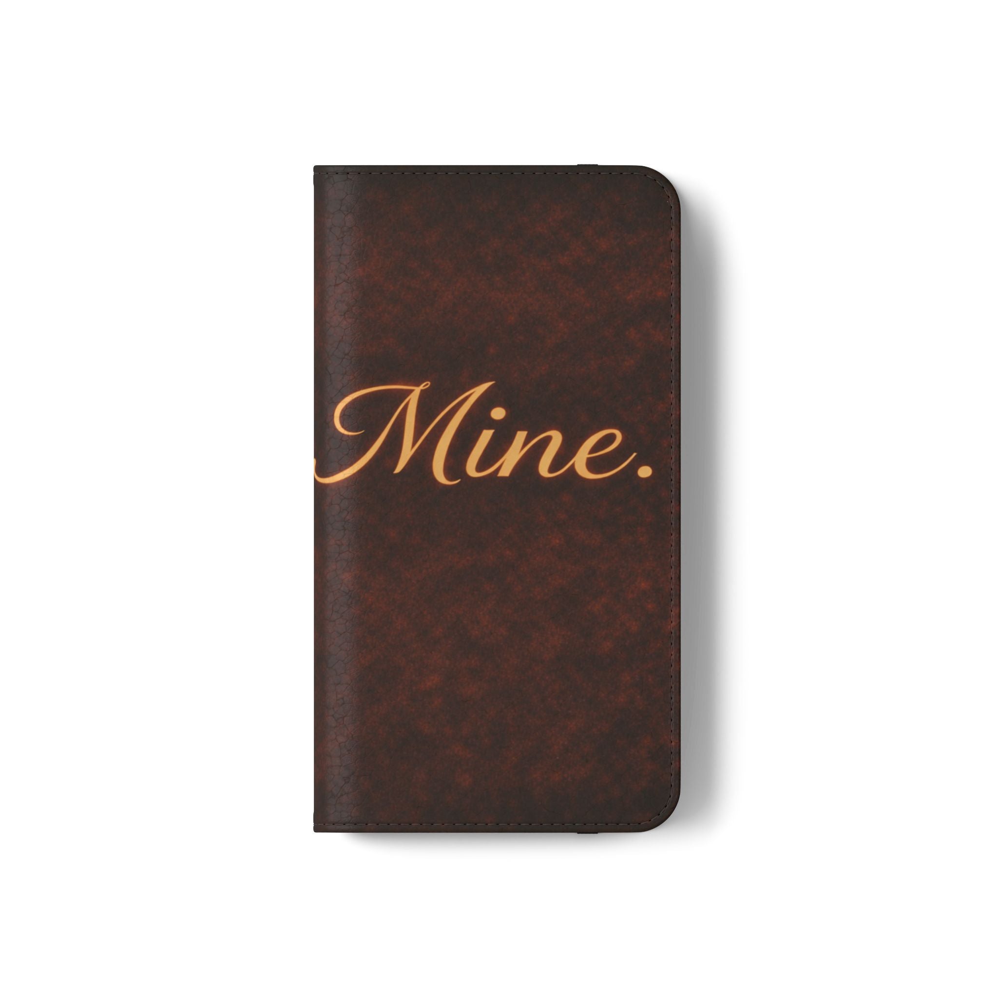 Mine. Leather Wallet Phone Case