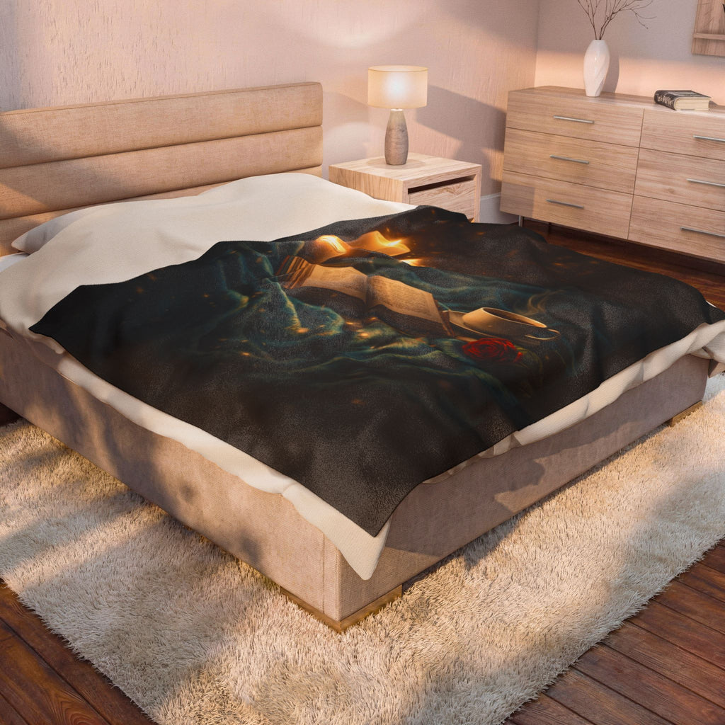 Cozy Reading Throw for Book Lovers