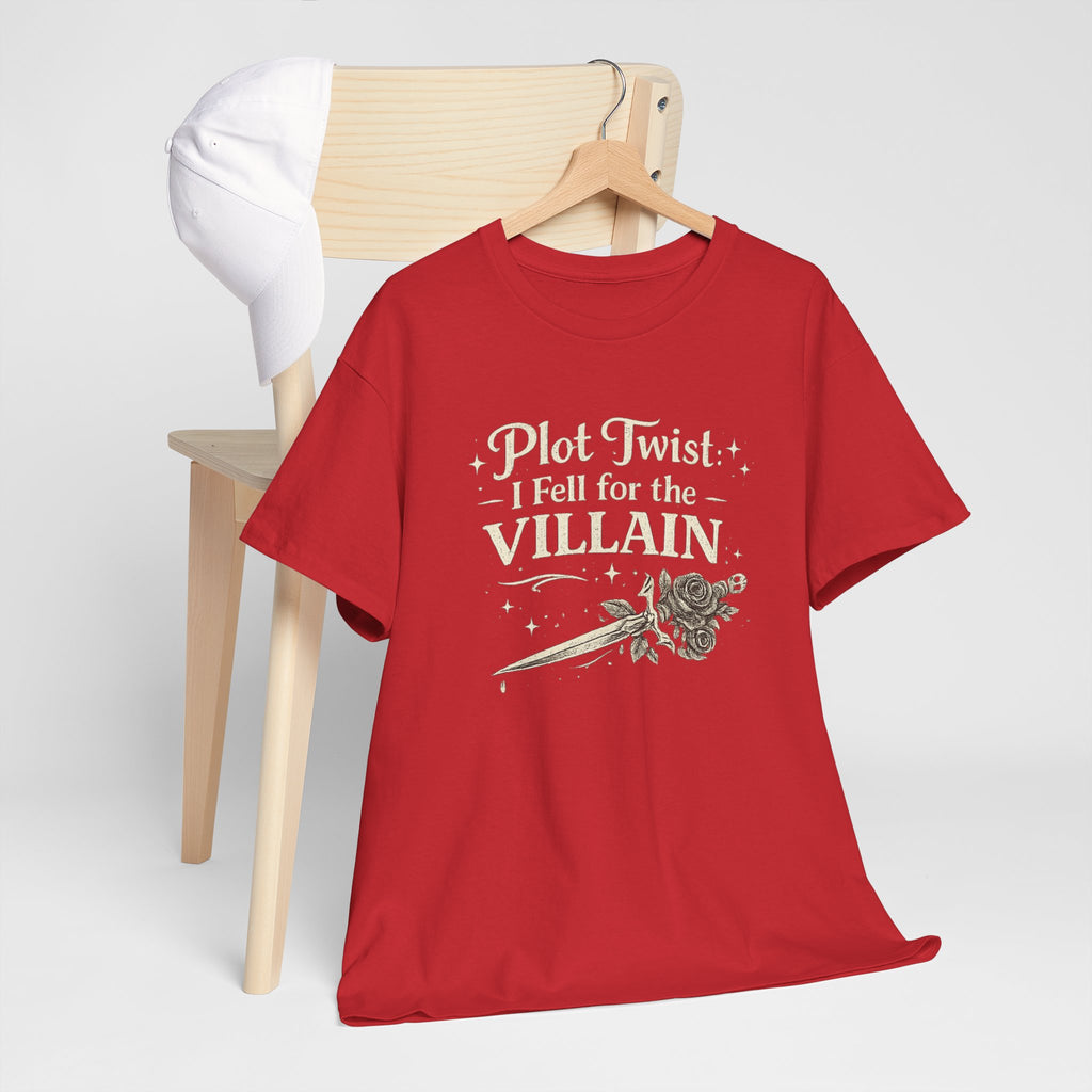 Plot Twist I Fell for the Villain T-Shirt
