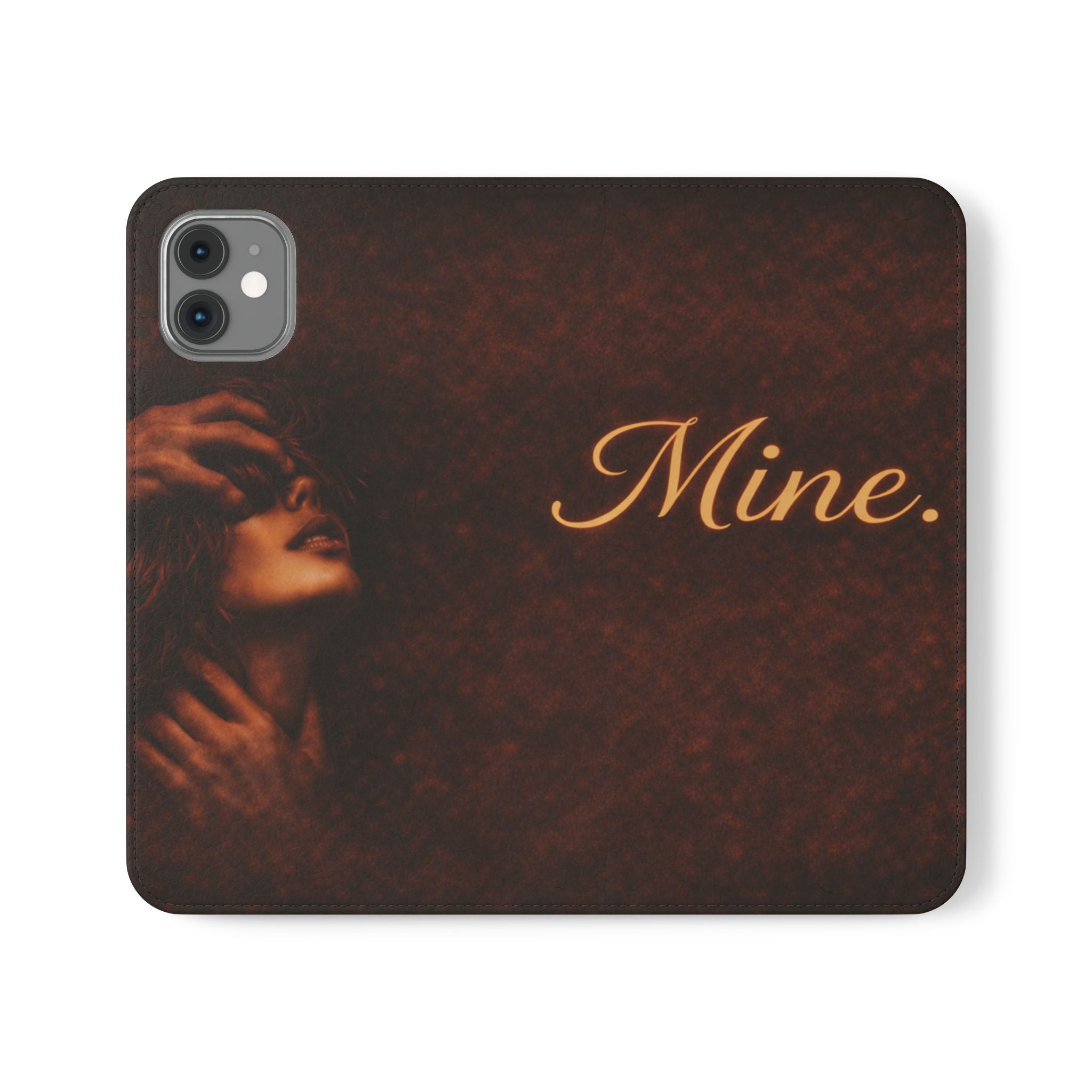 Mine. Leather Wallet Phone Case