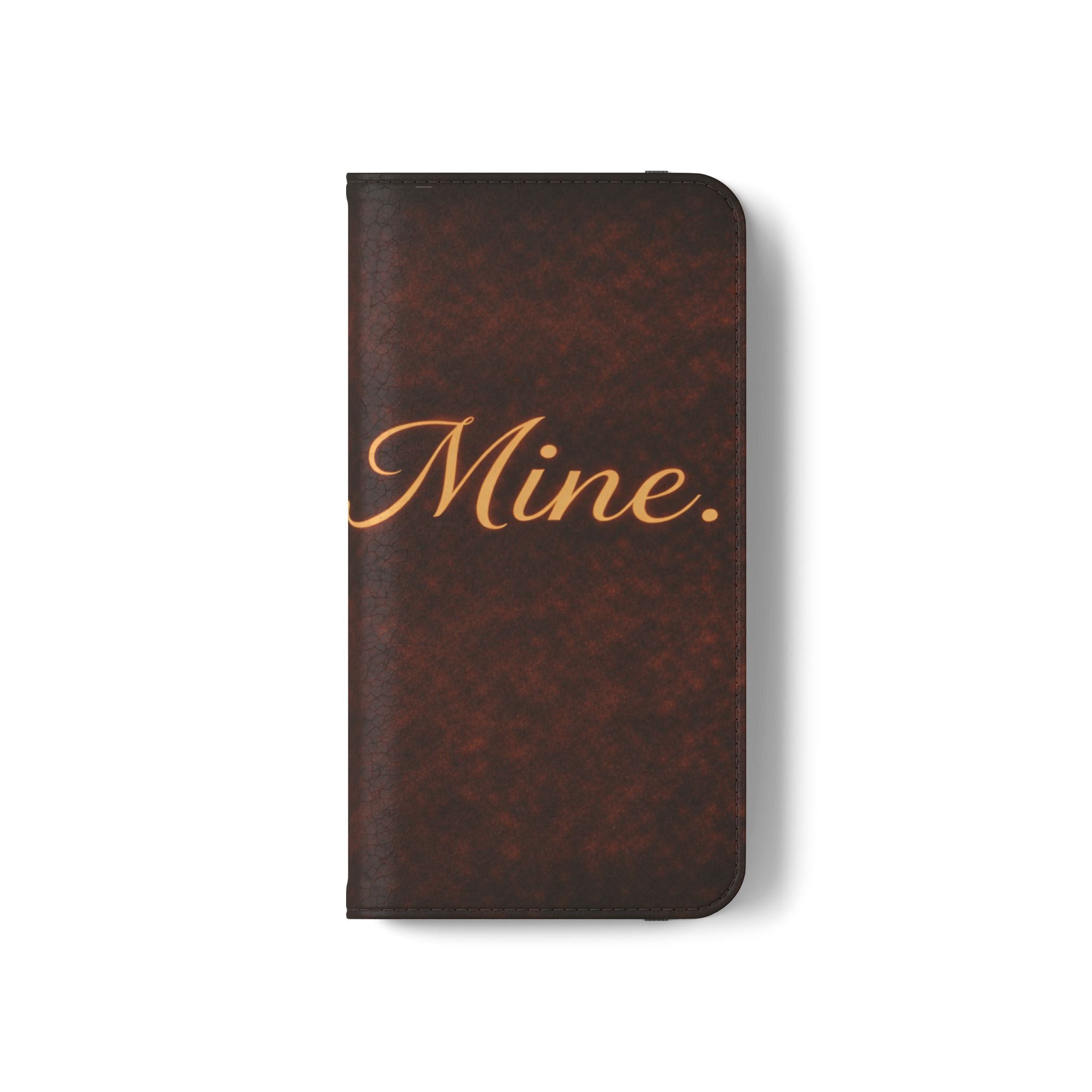 Mine. Leather Wallet Phone Case