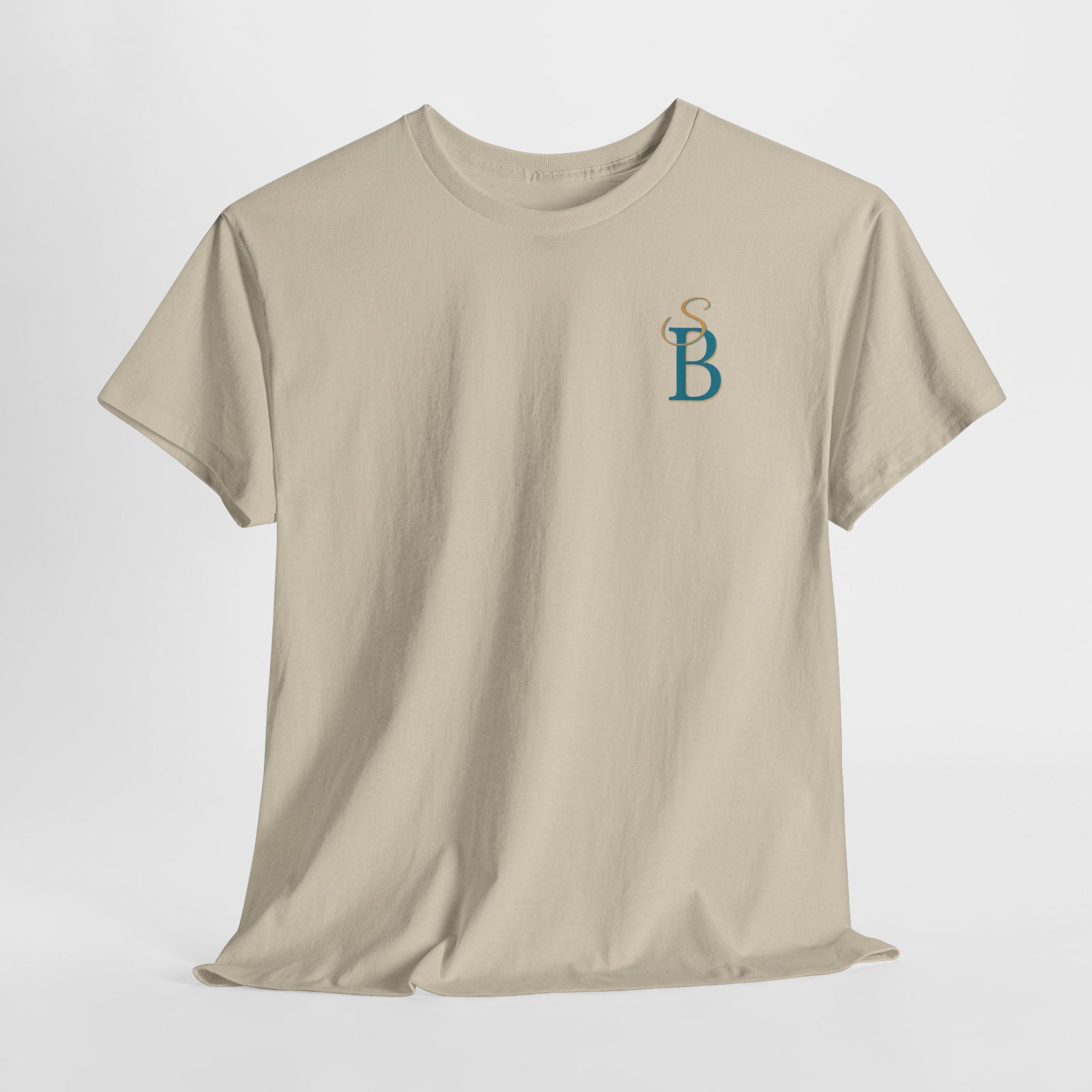 Slow Burn Tee — "Slow Burn Ruins Me Slowly" Minimal Chest Monogram T‑Shirt