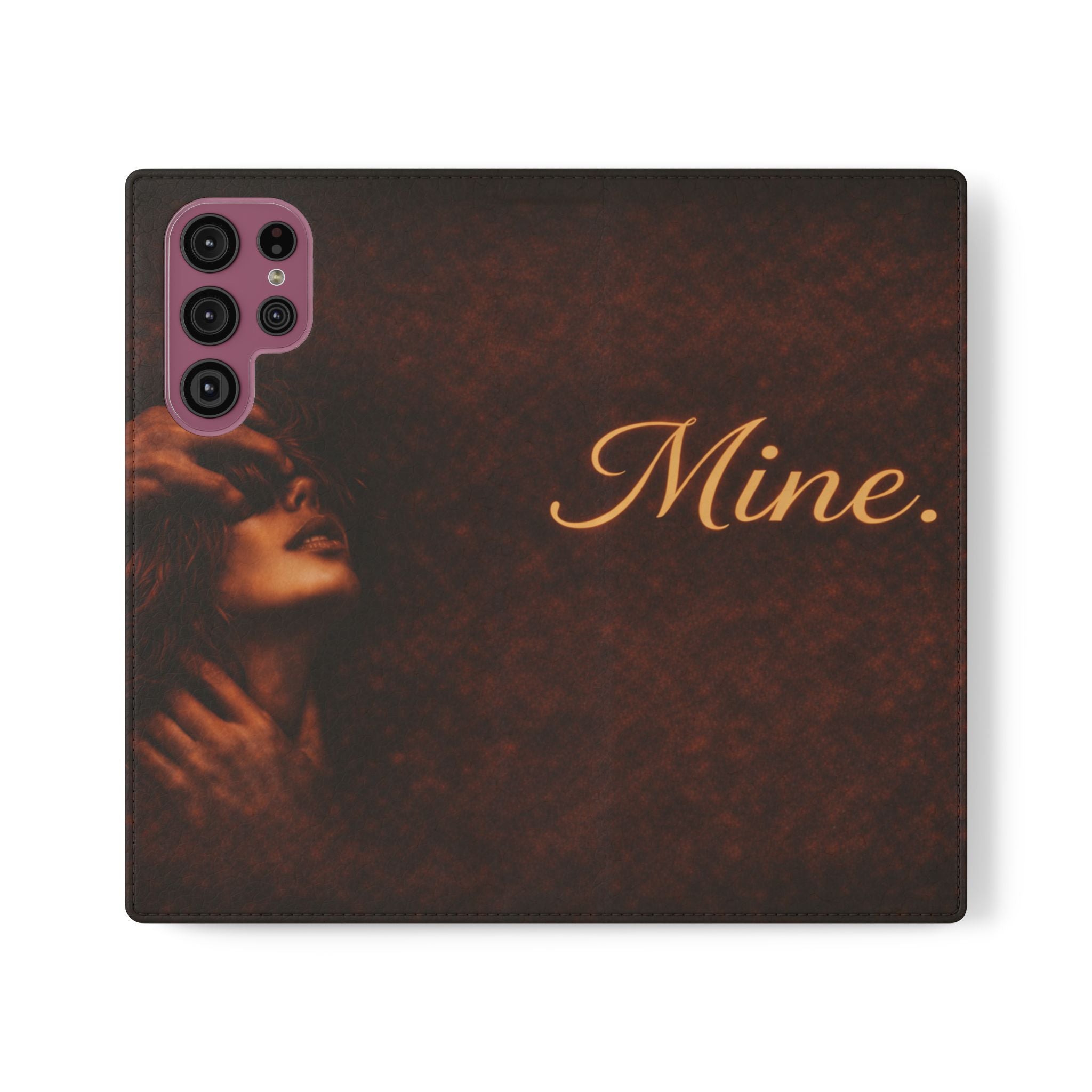 Mine. Leather Wallet Phone Case
