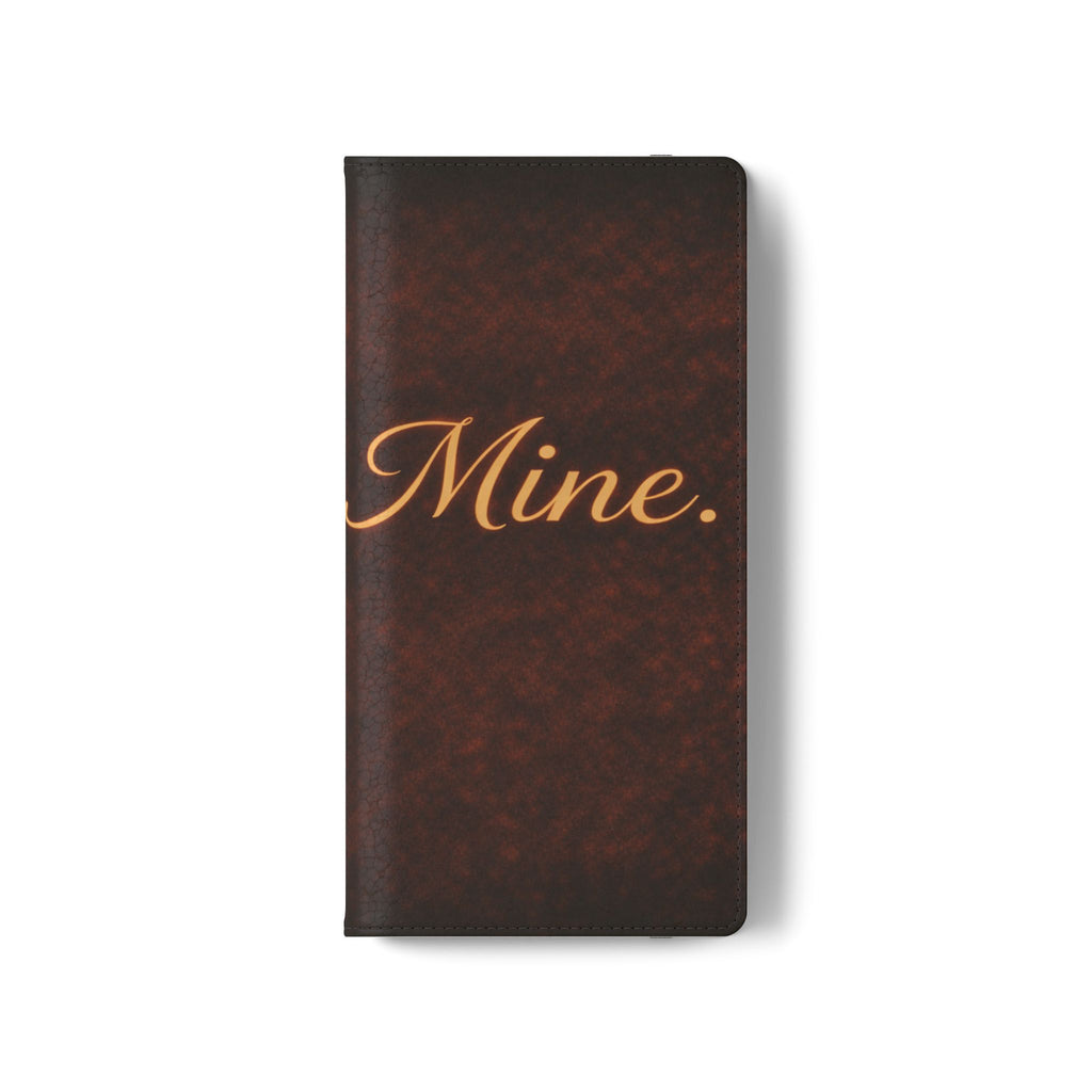 Mine. Leather Wallet Phone Case