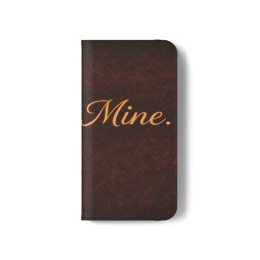 Mine. Leather Wallet Phone Case
