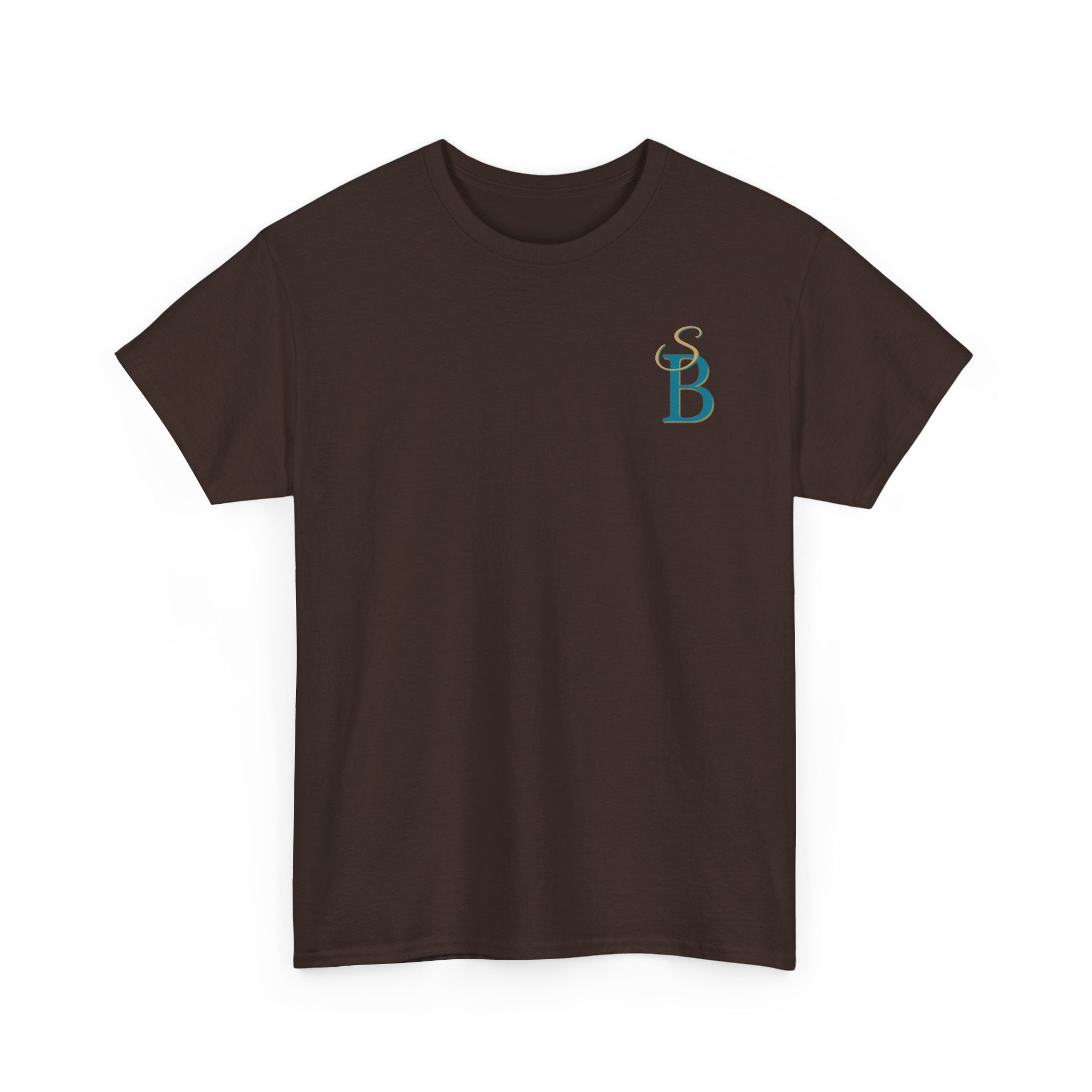 Slow Burn Tee — "Slow Burn Ruins Me Slowly" Minimal Chest Monogram T‑Shirt