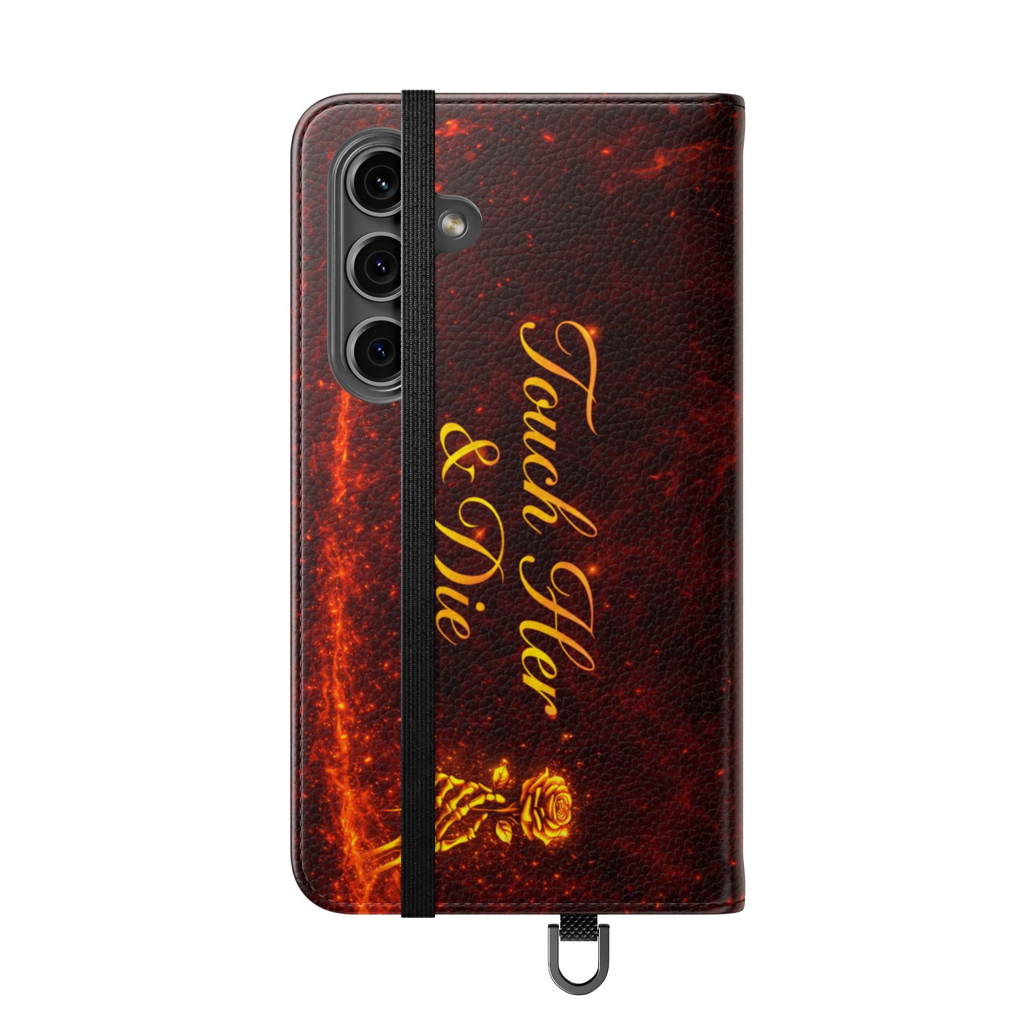 Touch Her & Die Wallet Phone Case