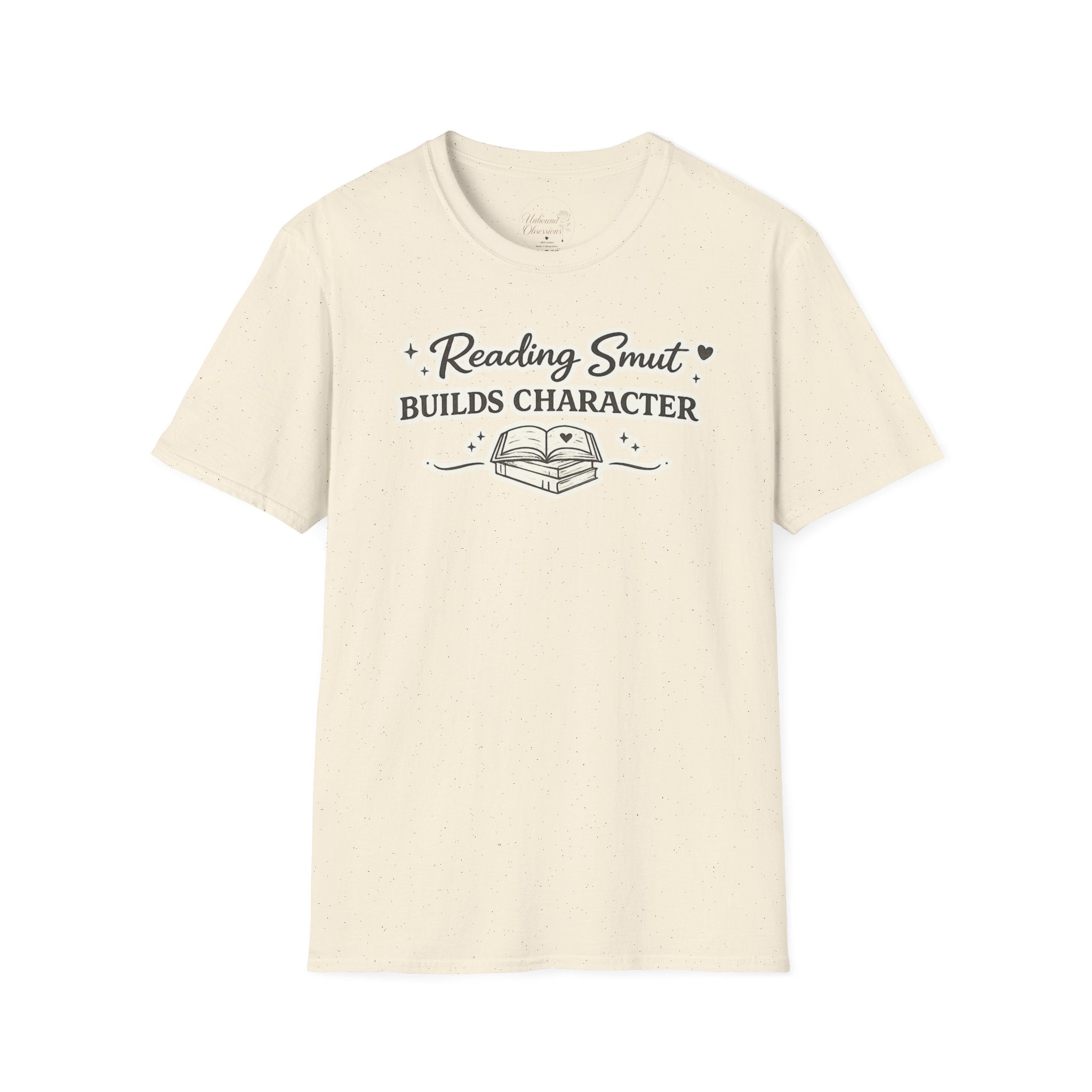 Reading Smut Builds Character T-Shirt — Book Lover Funny Literary Tee