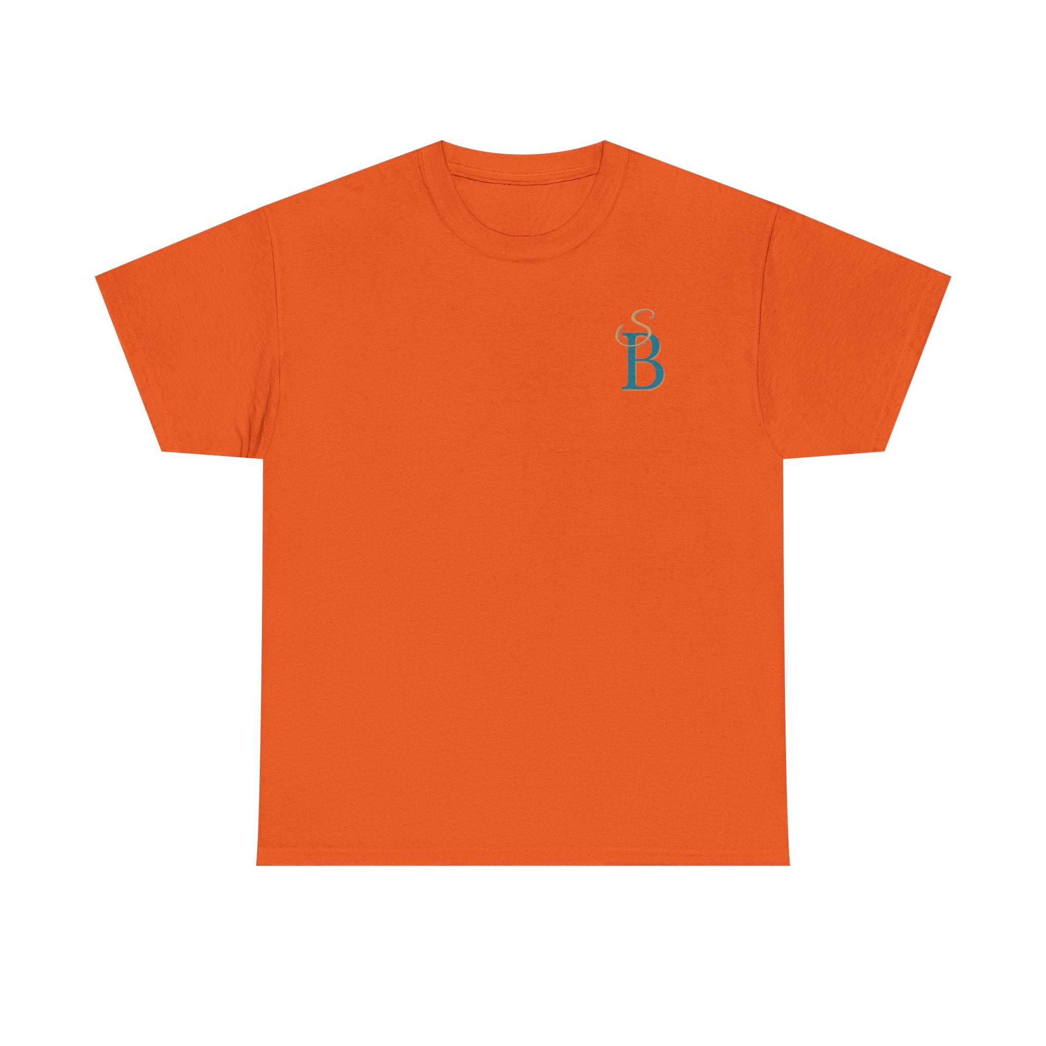 Slow Burn Tee — "Slow Burn Ruins Me Slowly" Minimal Chest Monogram T‑Shirt