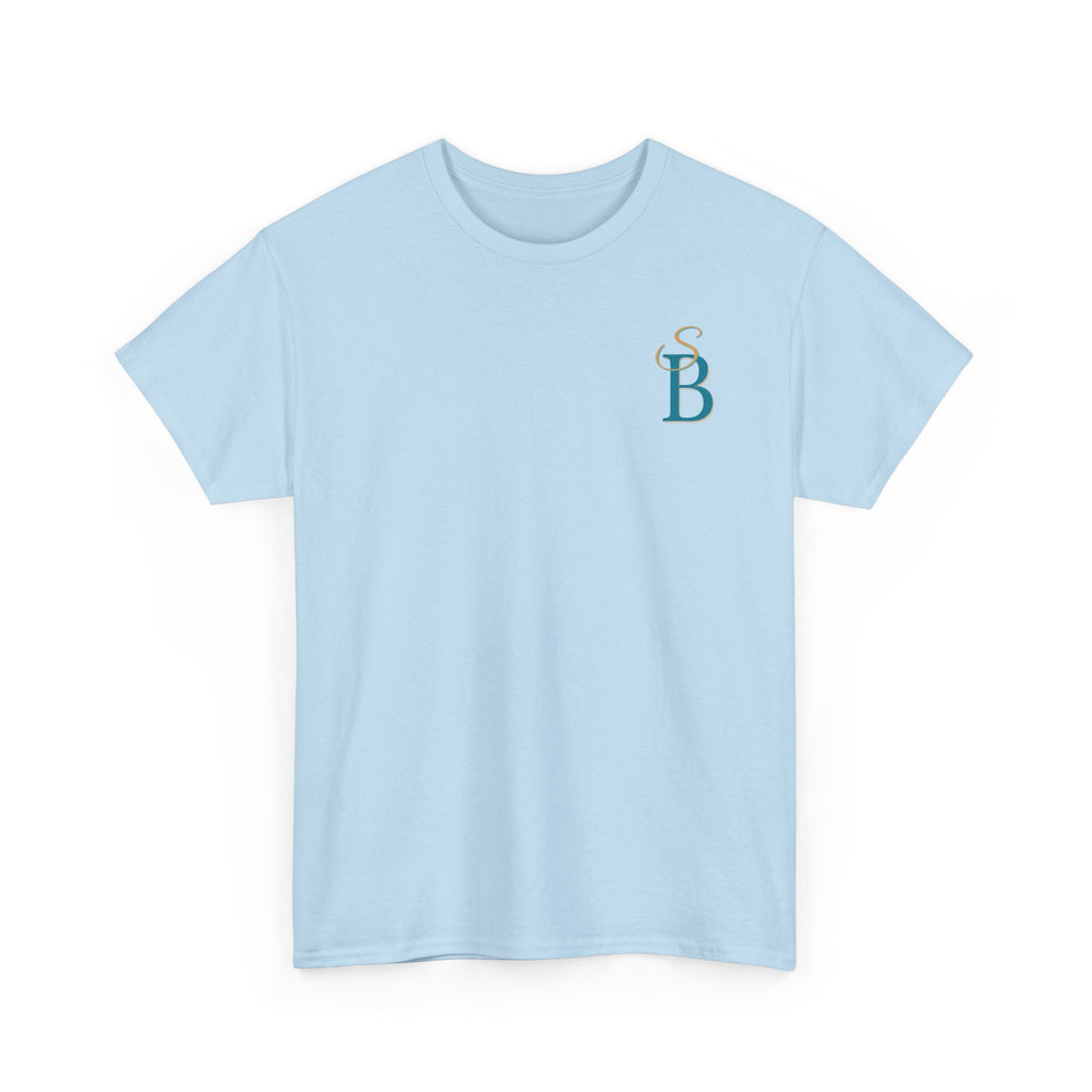 Slow Burn Tee — "Slow Burn Ruins Me Slowly" Minimal Chest Monogram T‑Shirt