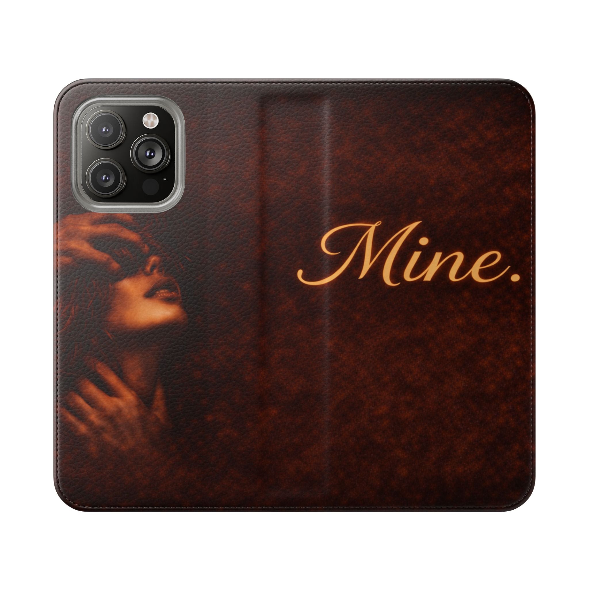 Mine. Leather Wallet Phone Case