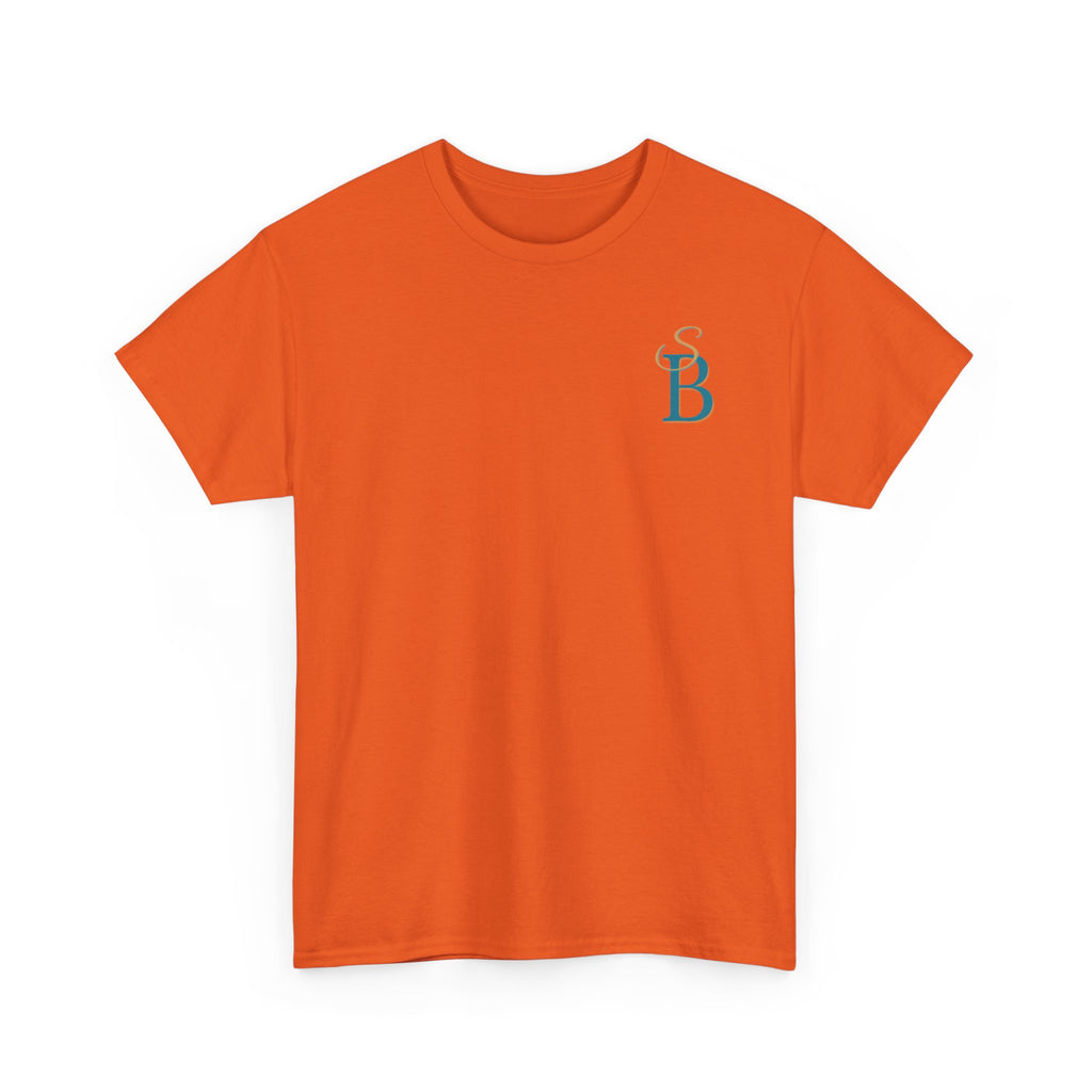 Slow Burn Tee — "Slow Burn Ruins Me Slowly" Minimal Chest Monogram T‑Shirt