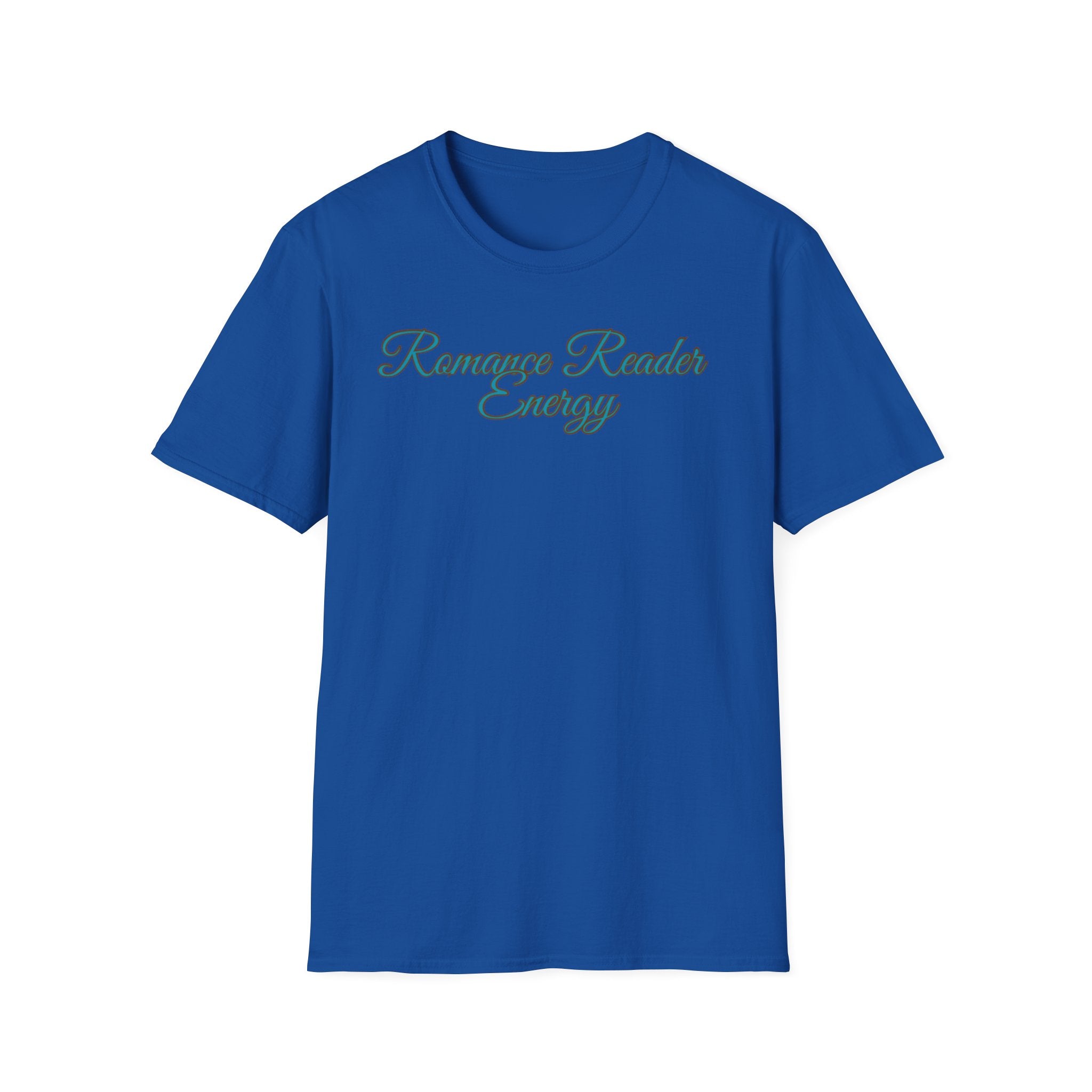 Romance Reader Energy T-Shirt (Teal text)